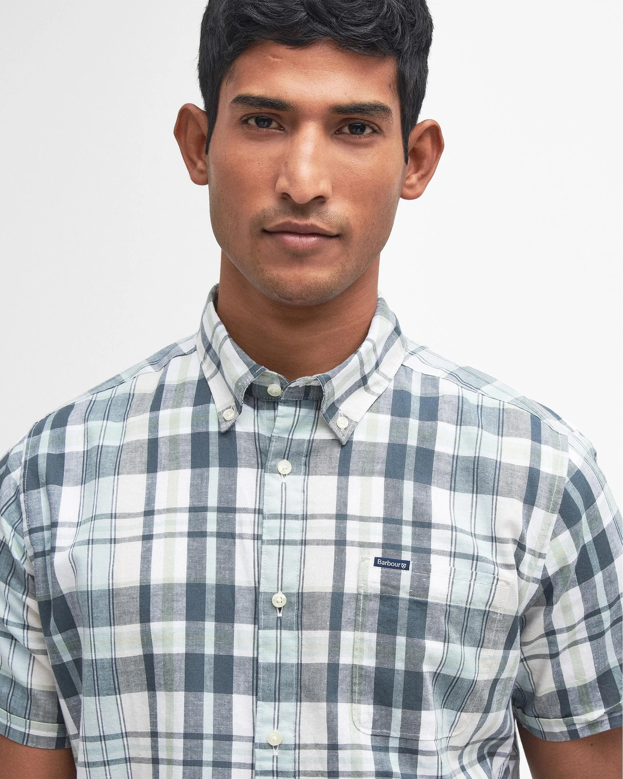 Alford Mens Tailored Checked Shirt