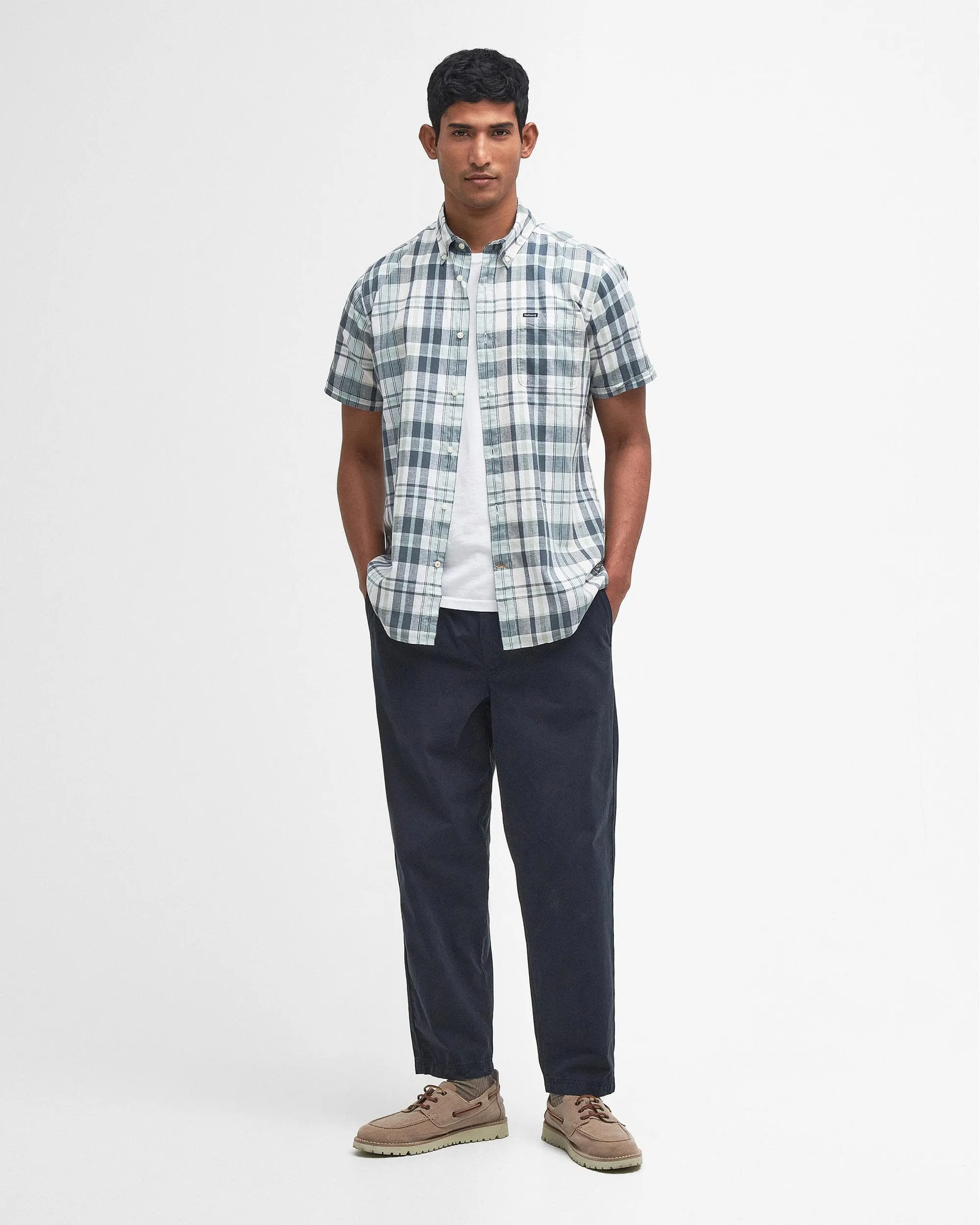 Alford Mens Tailored Checked Shirt