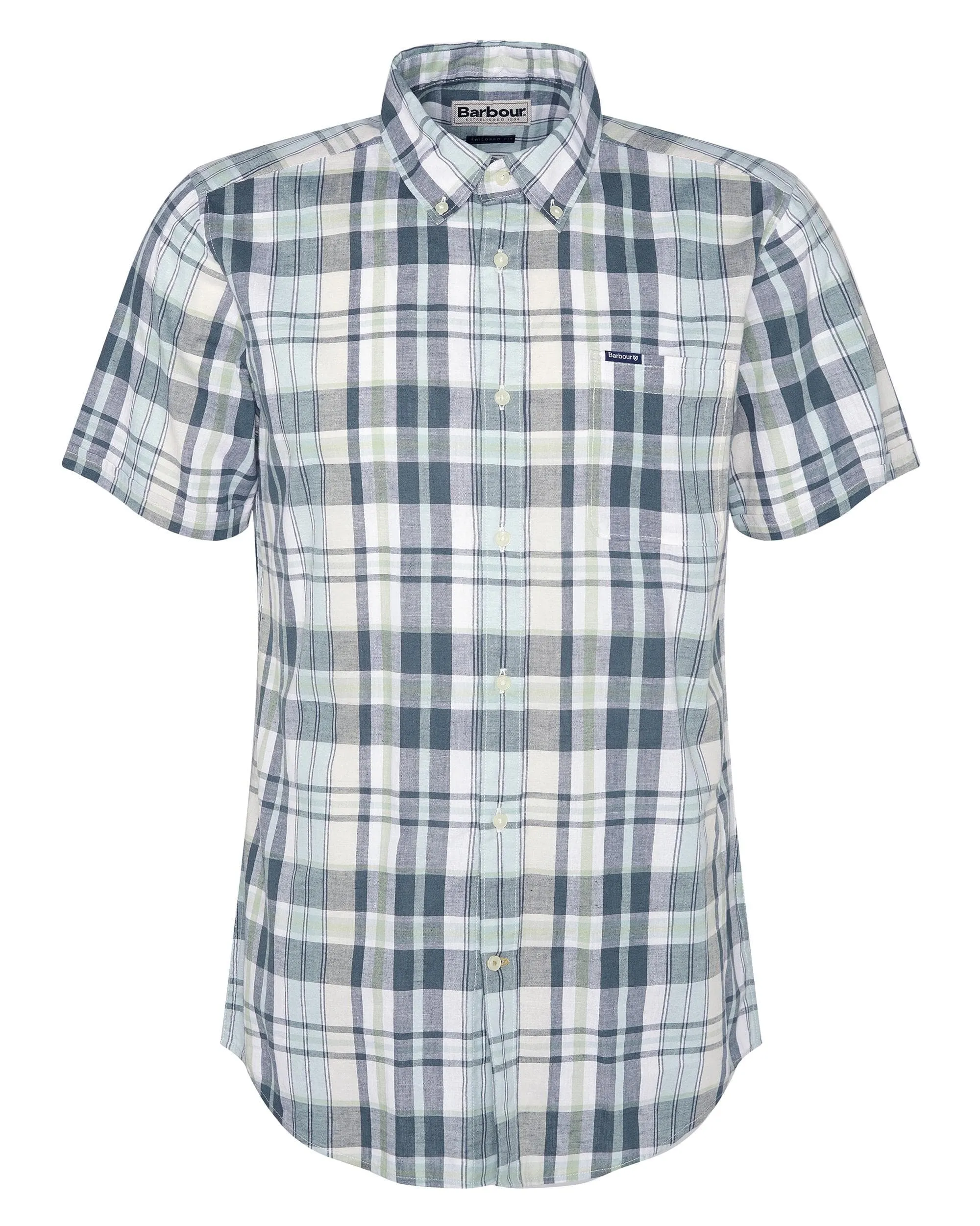 Alford Mens Tailored Checked Shirt