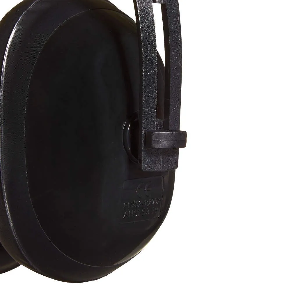 Allen Basic Safety Hearing Protection SHooting Earmuffs 23 dB NRR - Black