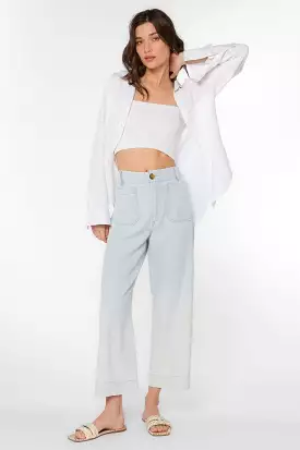 Alyx Light Blue Wide Leg Pant