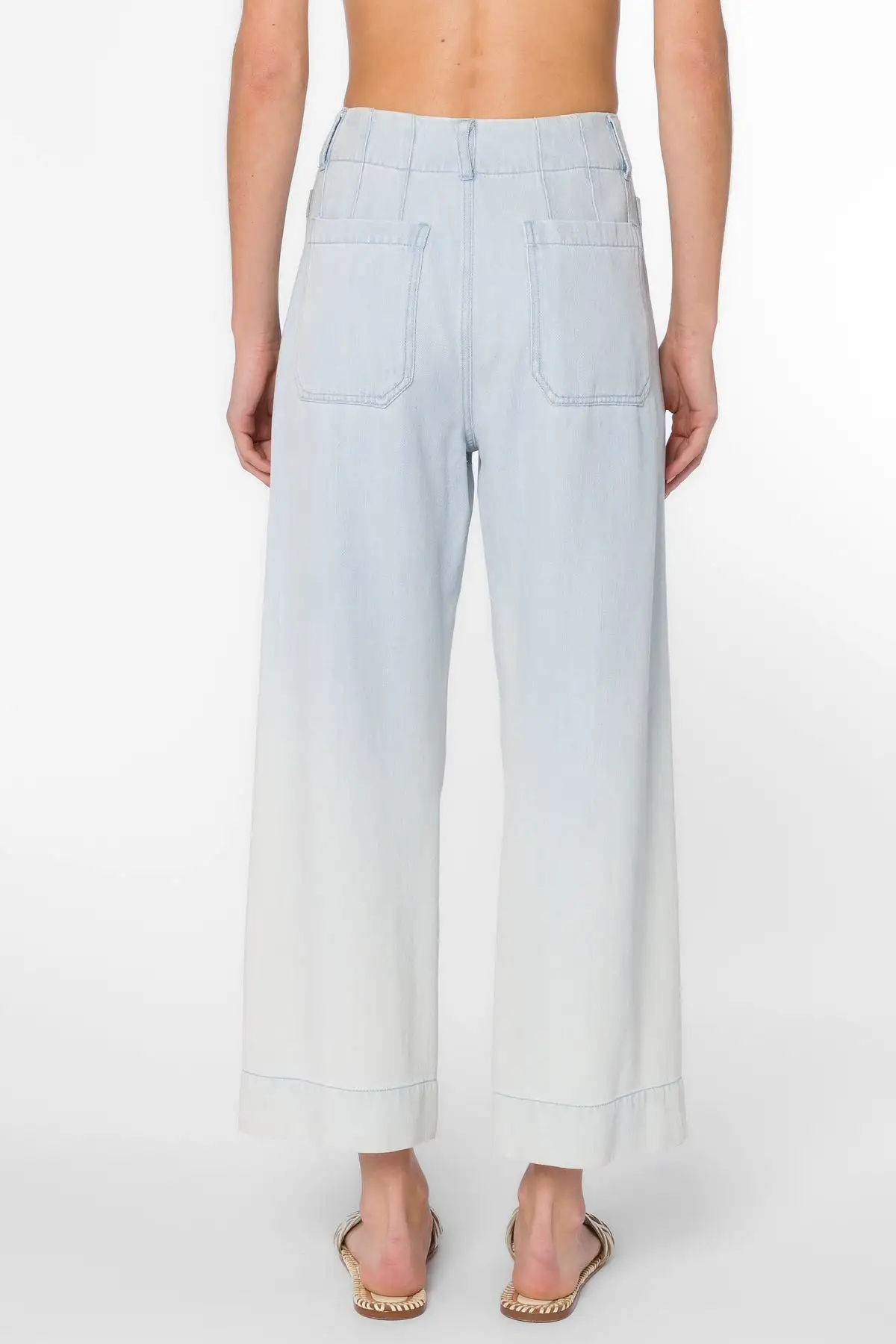 Alyx Light Blue Wide Leg Pant