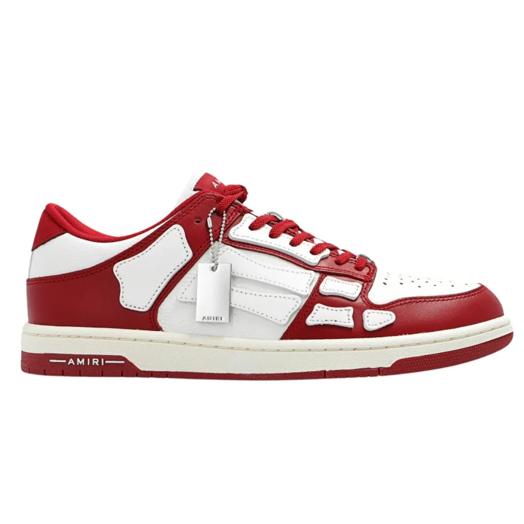 Amiri Skel Top Low Red Sneakers