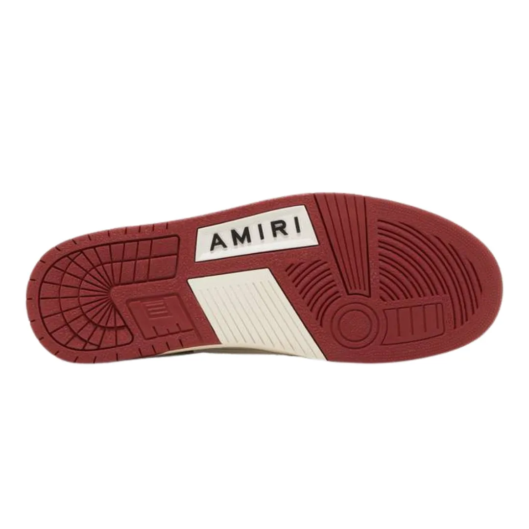 Amiri Skel Top Low Red Sneakers