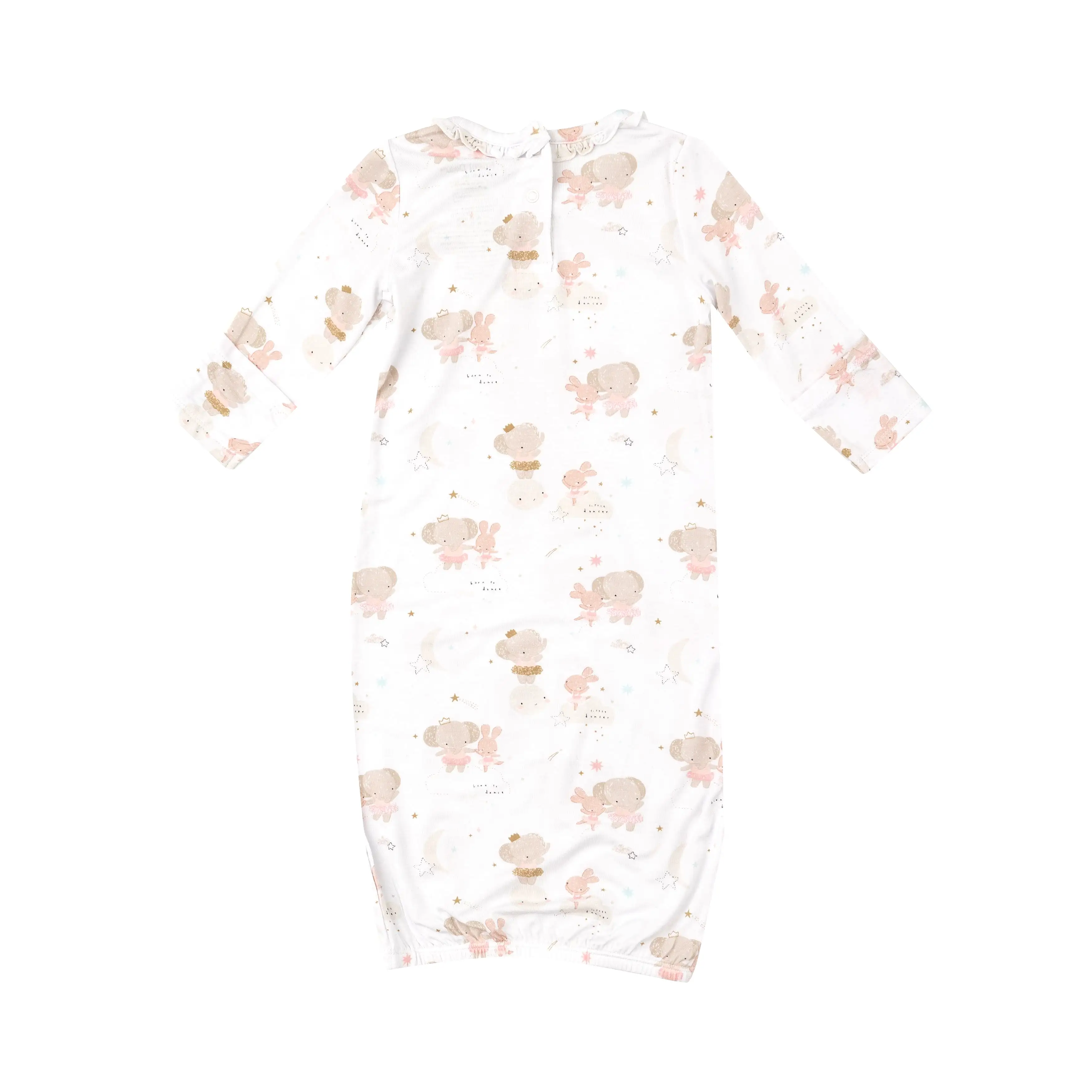 Angel Dear - Elephant + Bunny Ballerinas Kimono Gown