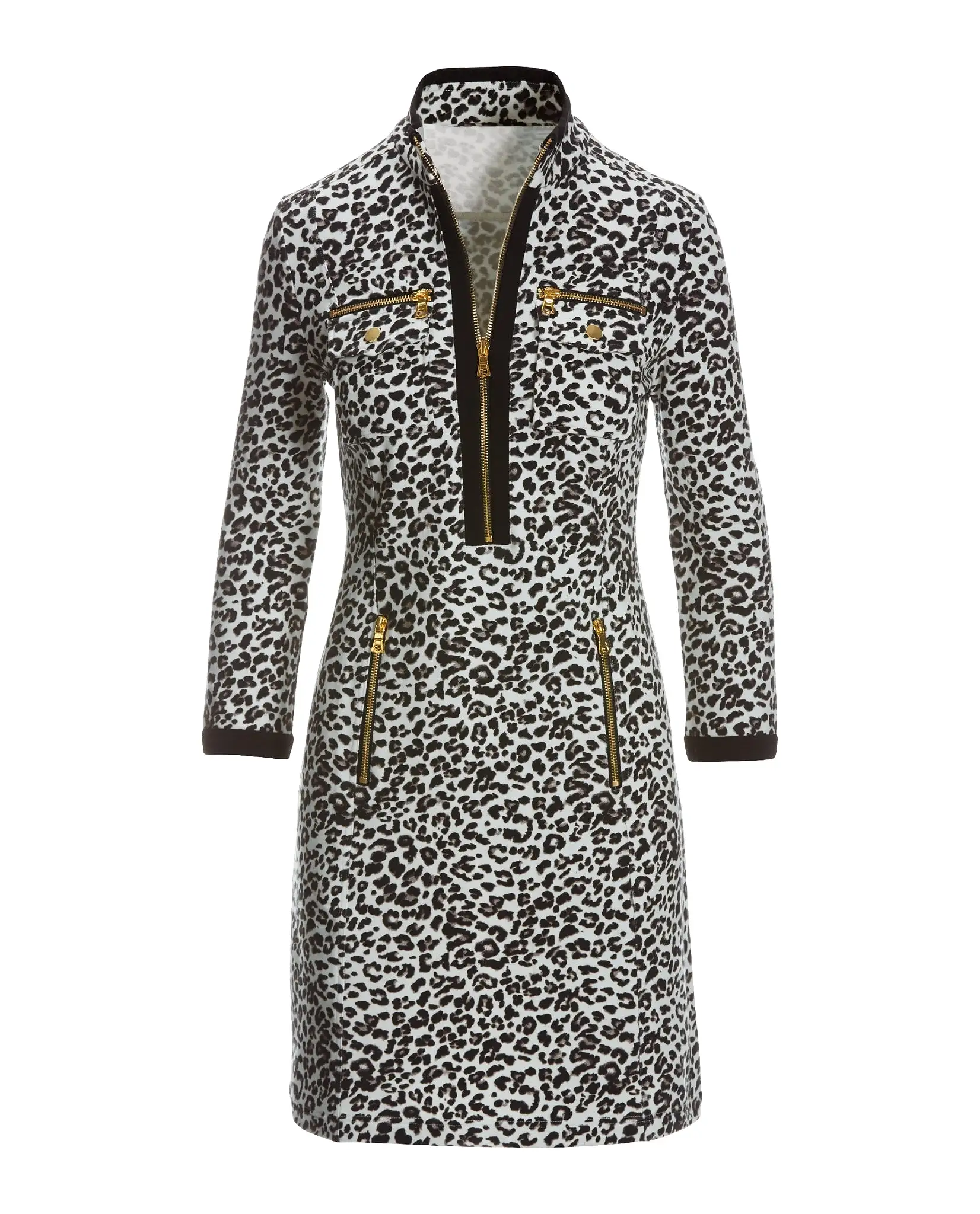 Animal Chic Zip Dress Multi