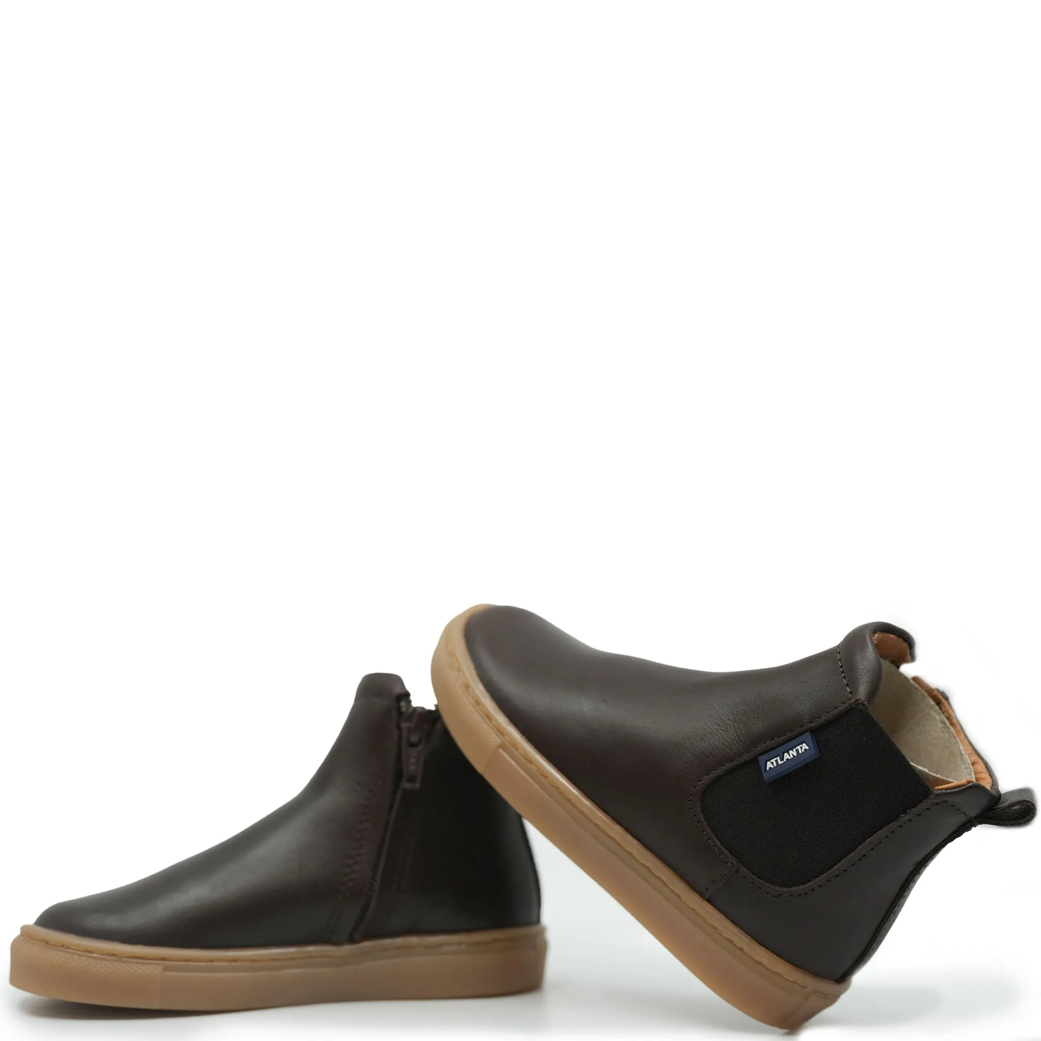 Atlanta Mocassin Mocha Hightop Sneaker Bootie