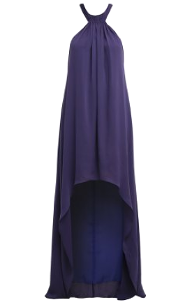 Aubergine Cocktail Gown