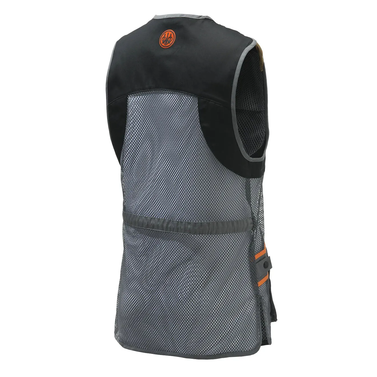 Beretta Full Mesh Shooting Vest Black / Grey