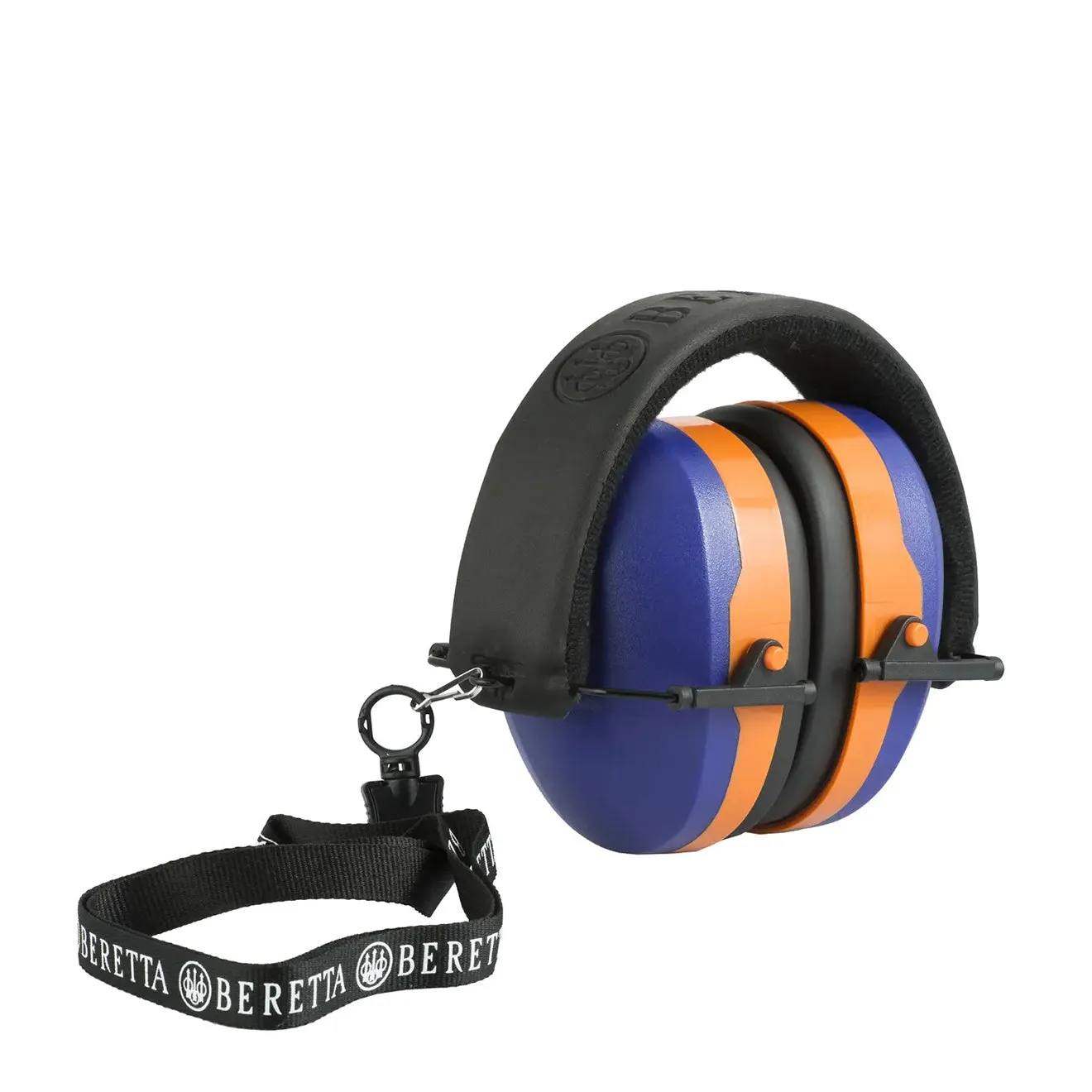 Beretta GridShell Earmuff Blue Beretta / Orange