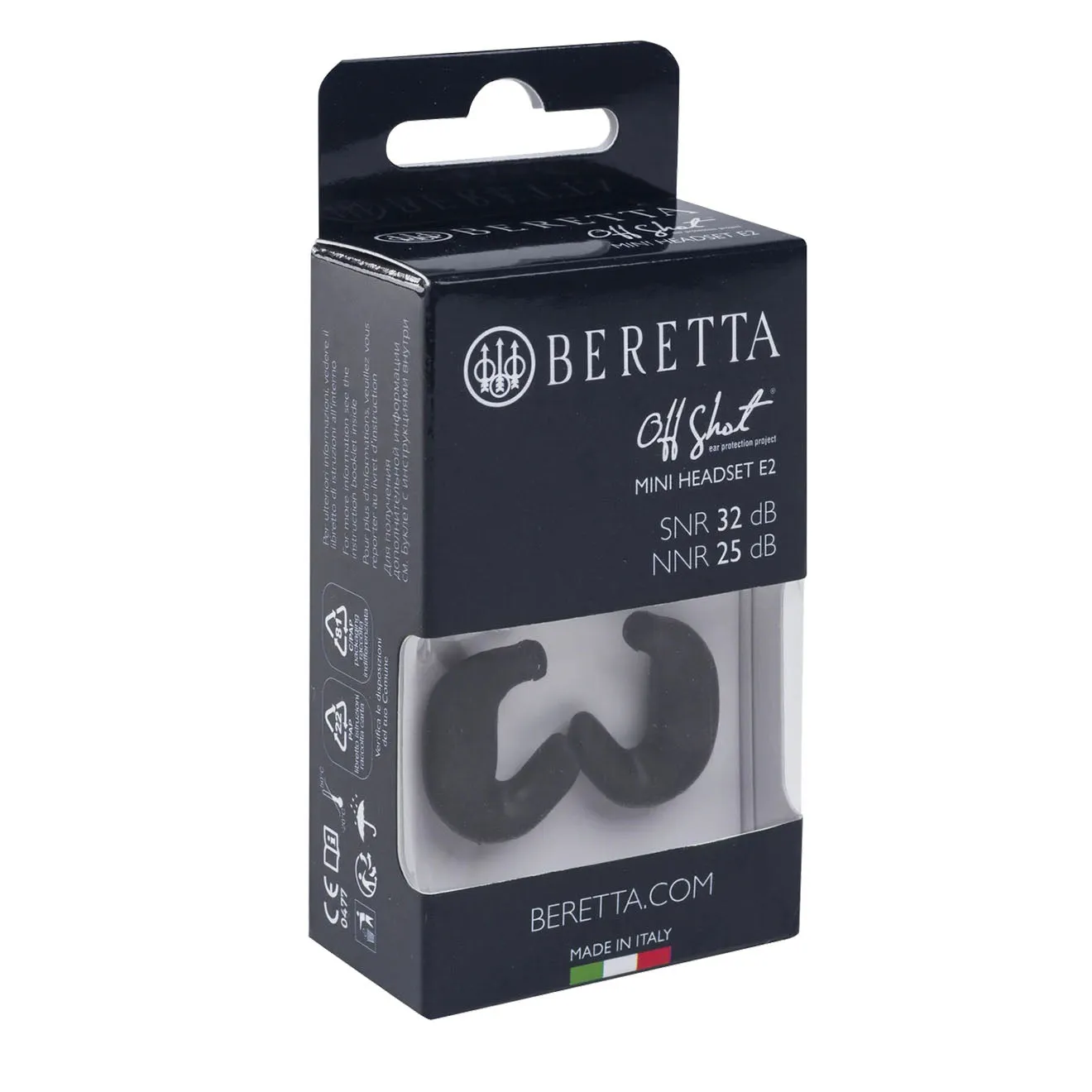 Beretta Mini Headset E2 Black