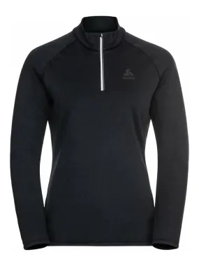 Besso Long Sleeve Half Zip Mid Layer                             Black