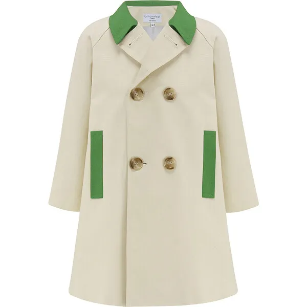 Britannical Fulham Bridge Coat, Apple Green