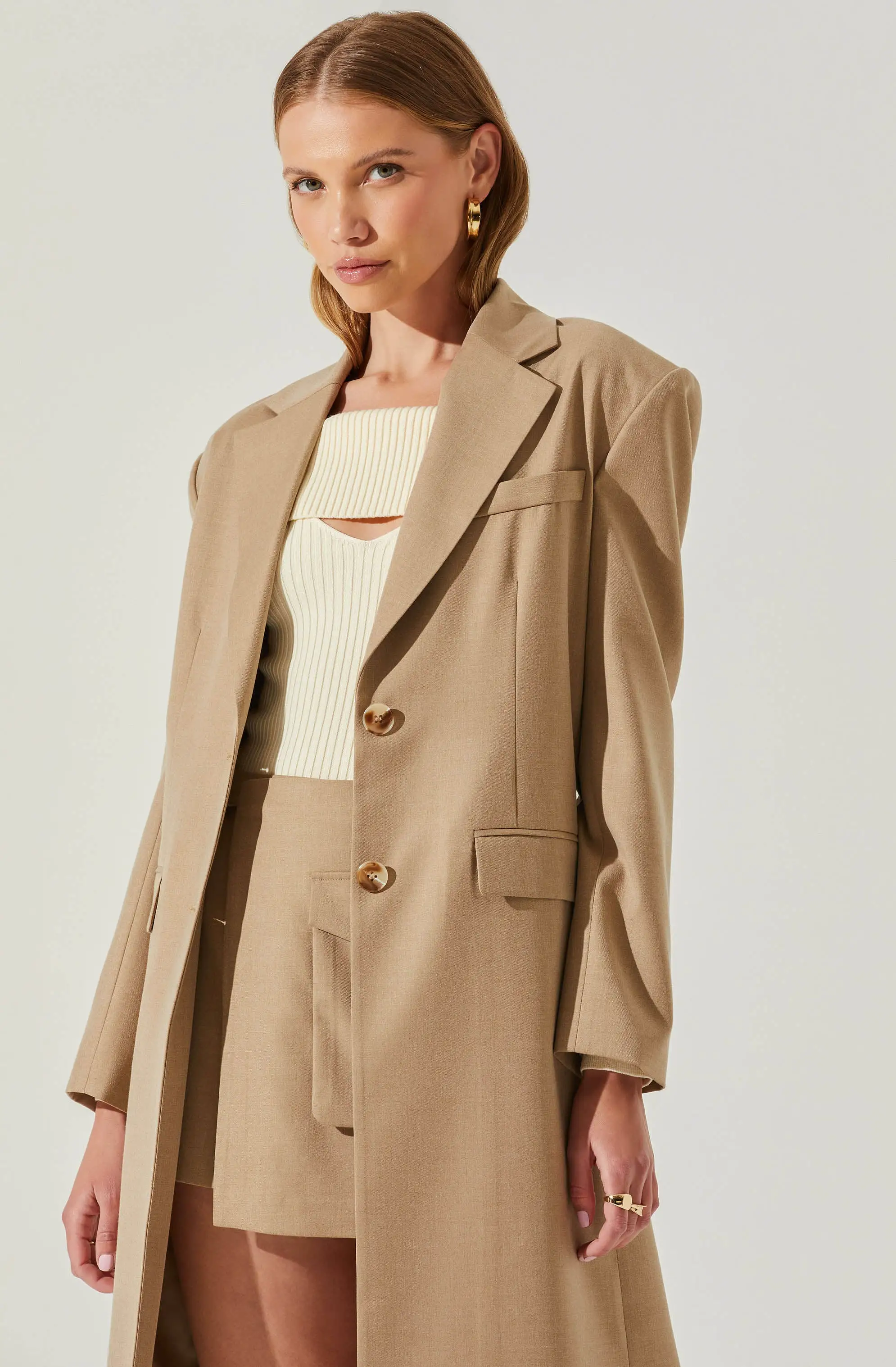 Brylee Wool Blend Coat