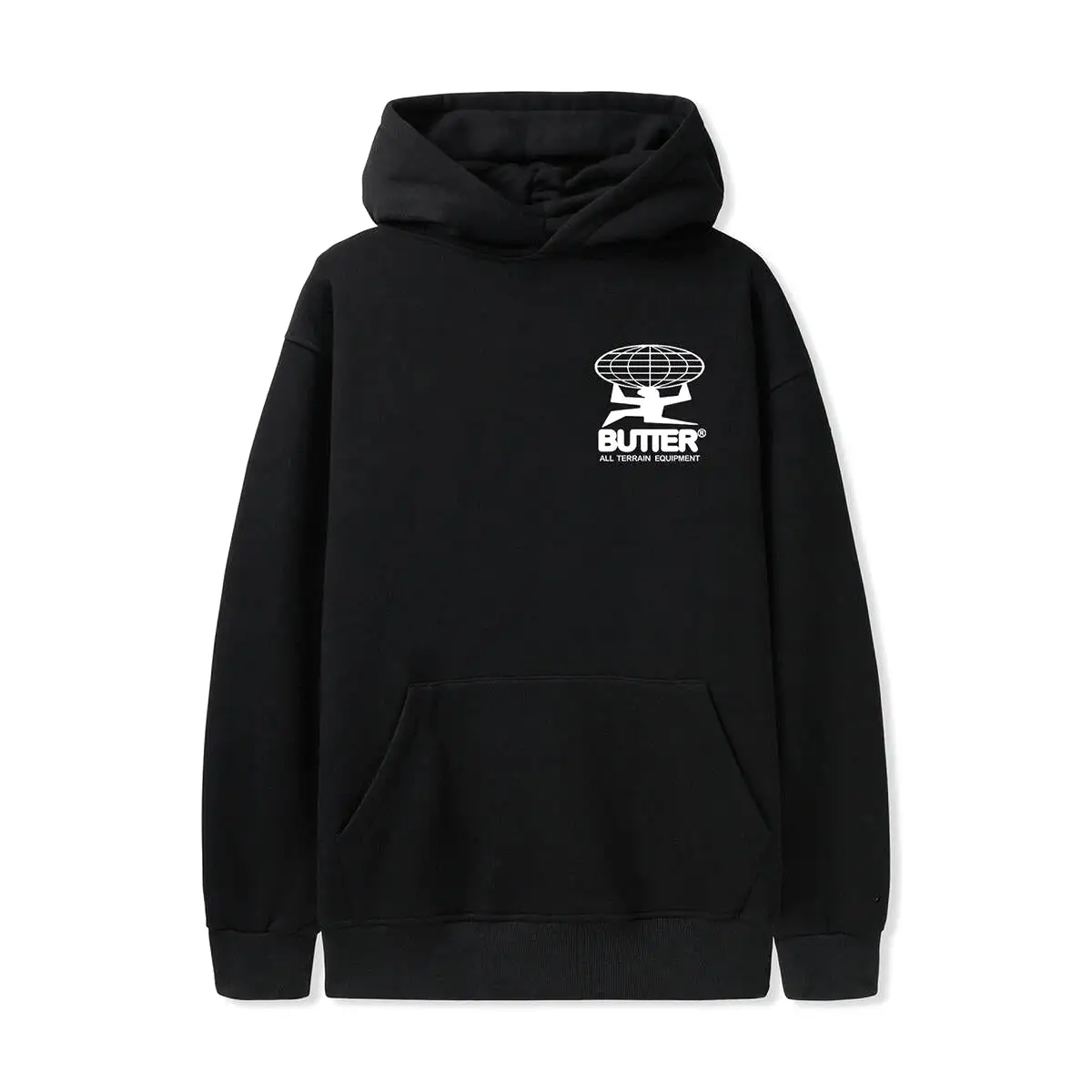 Butter Goods All Terrain Pullover Hood Black