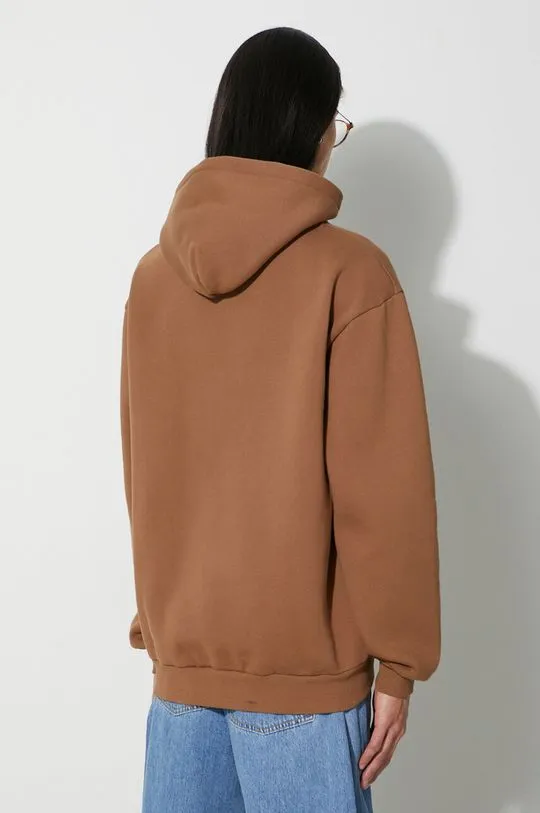 Butter Goods sweatshirt Zorched Pullover Hood men's brown color BGQ3231803