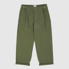 Cellar Door Unisex Pleated Wide Chino Pant