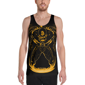 Crypto Heroes - Bitcoin - All Over Tank - PREMIUM