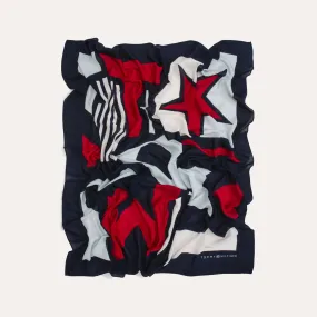 Cut-out Logo Scarf | Scarves | Tommy Hilfiger