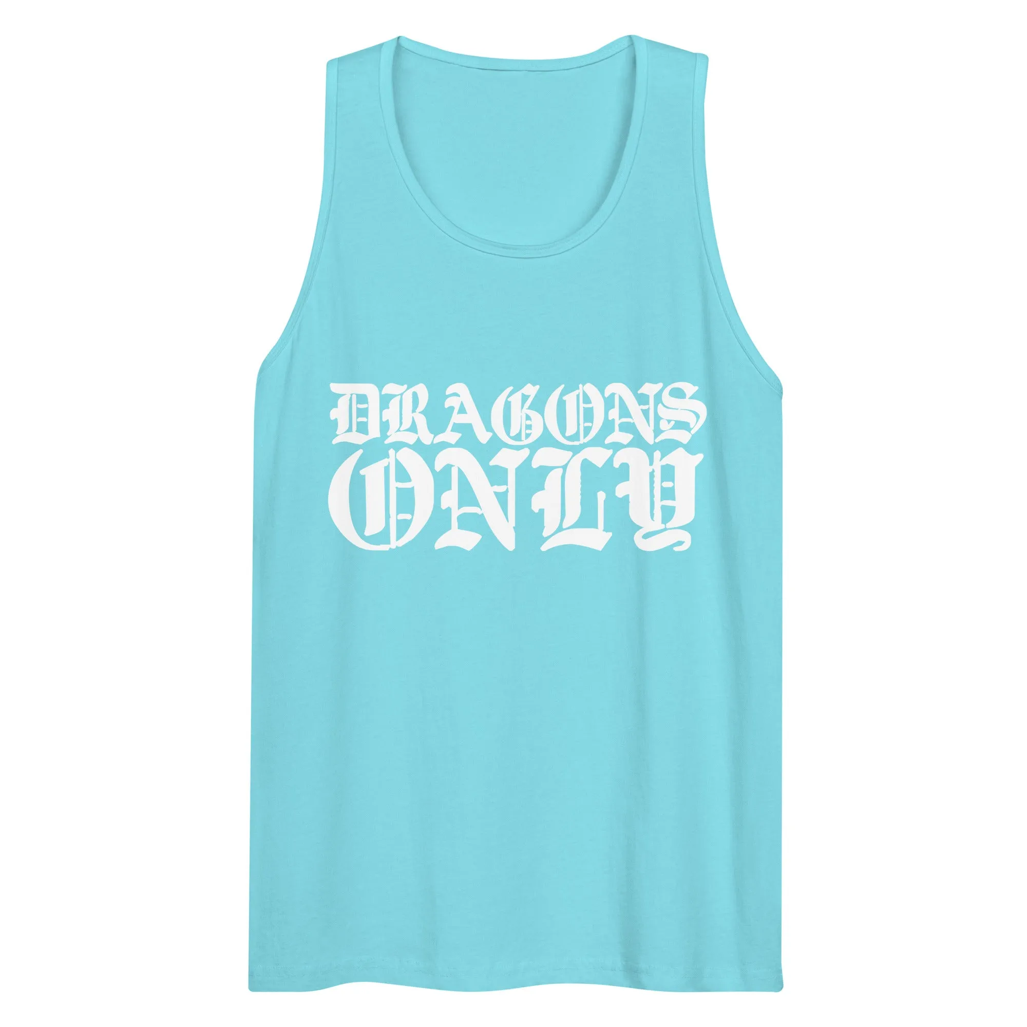 DRAGONS ONLY PREMIUM GRAPHIC TANKTOP