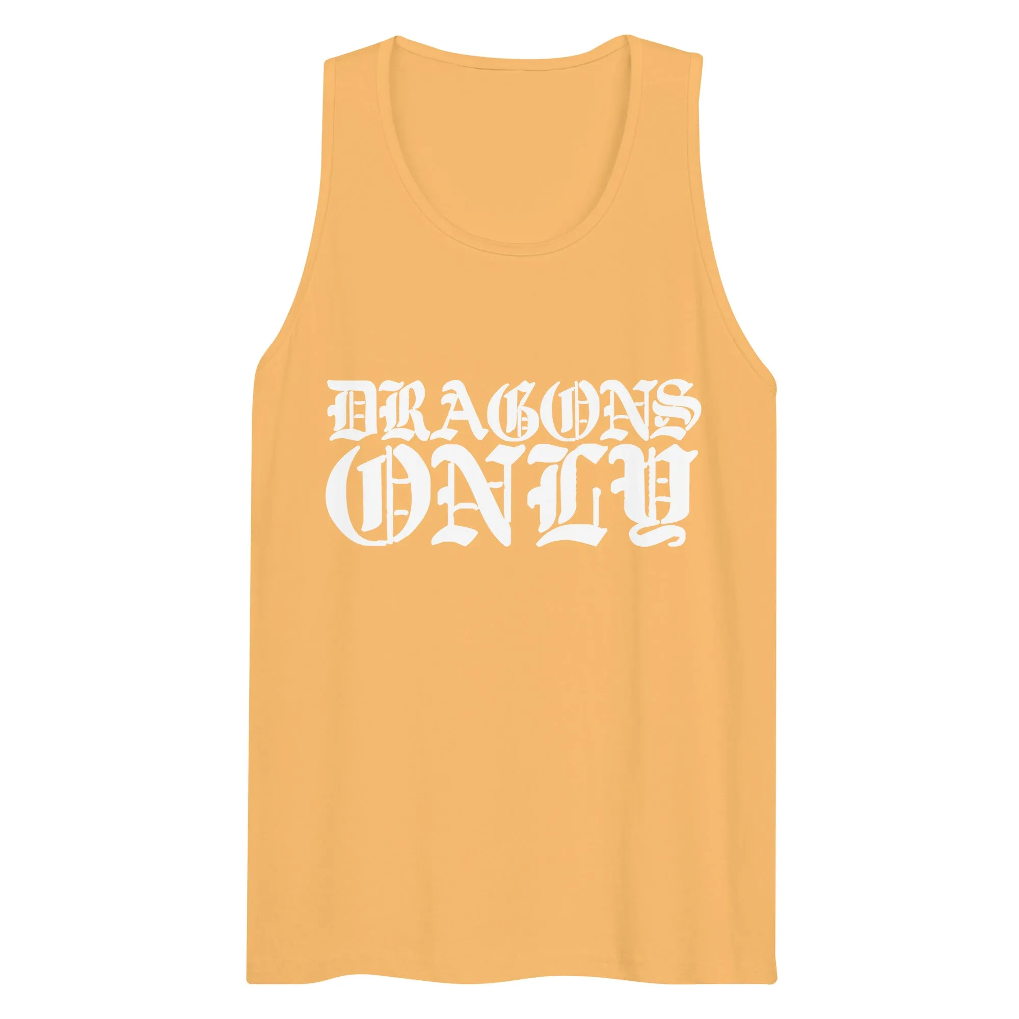 DRAGONS ONLY PREMIUM GRAPHIC TANKTOP