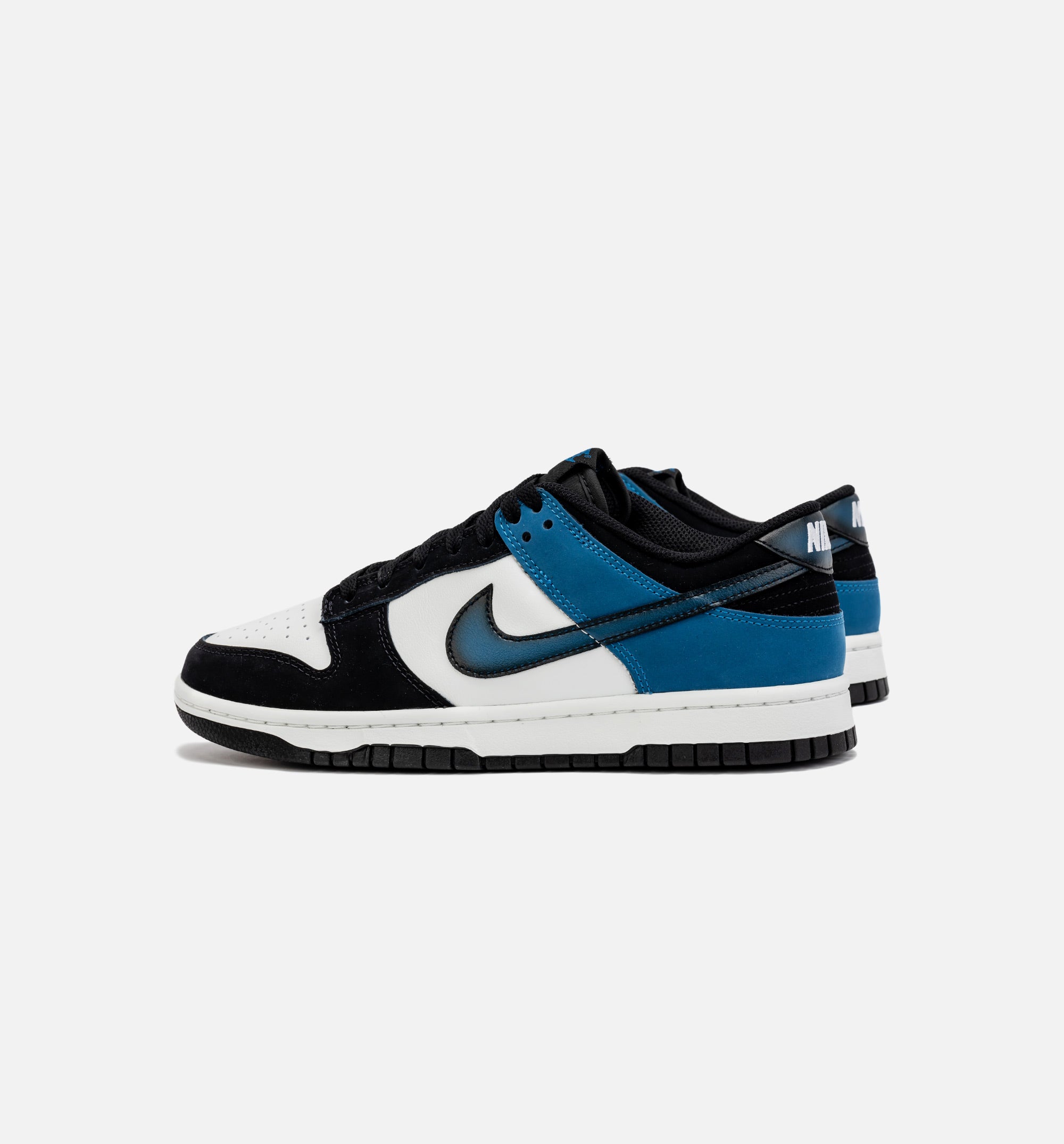 Dunk Low Industrial Blue Mens Lifestyle Shoe - Black/Blue