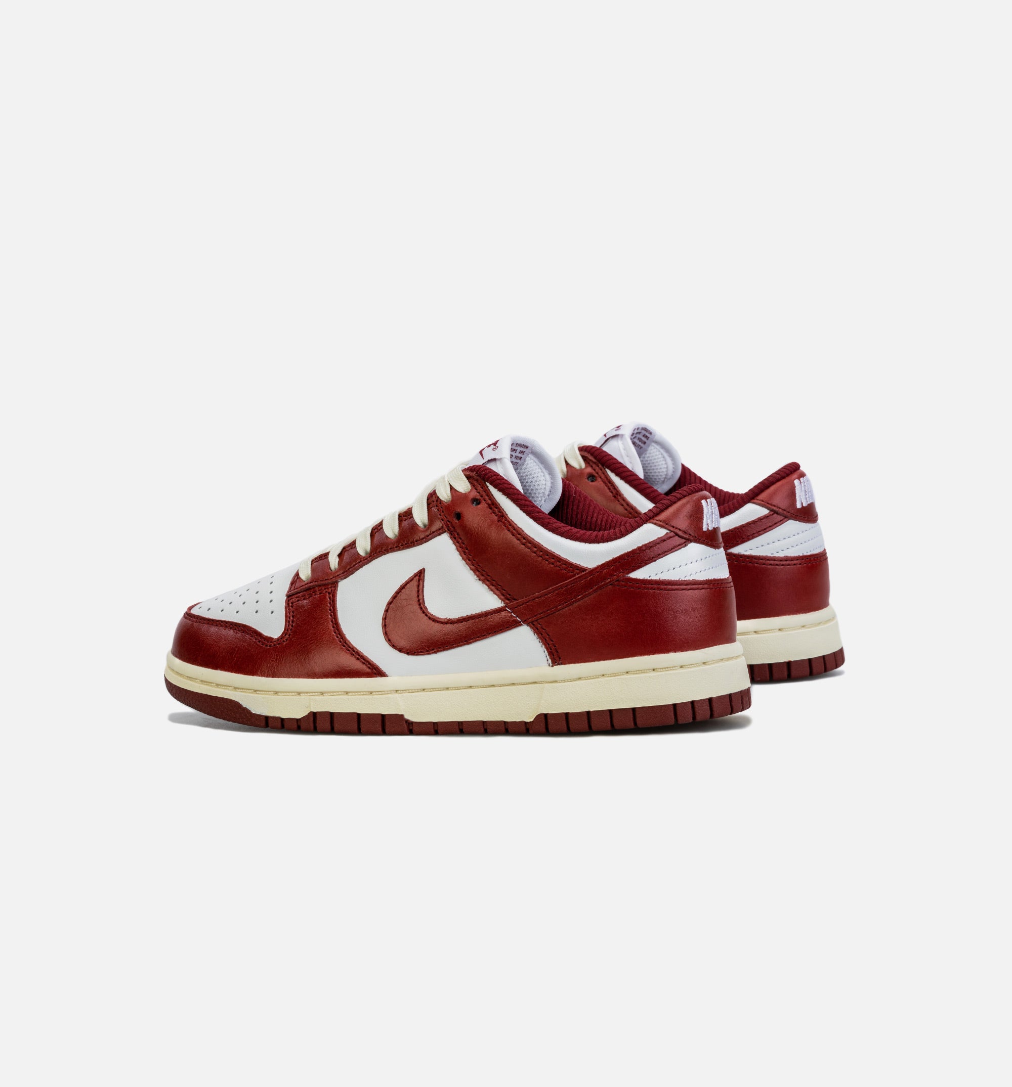 Dunk Low PRM Team Red Womens Lifestyle Shoe -  Red/White