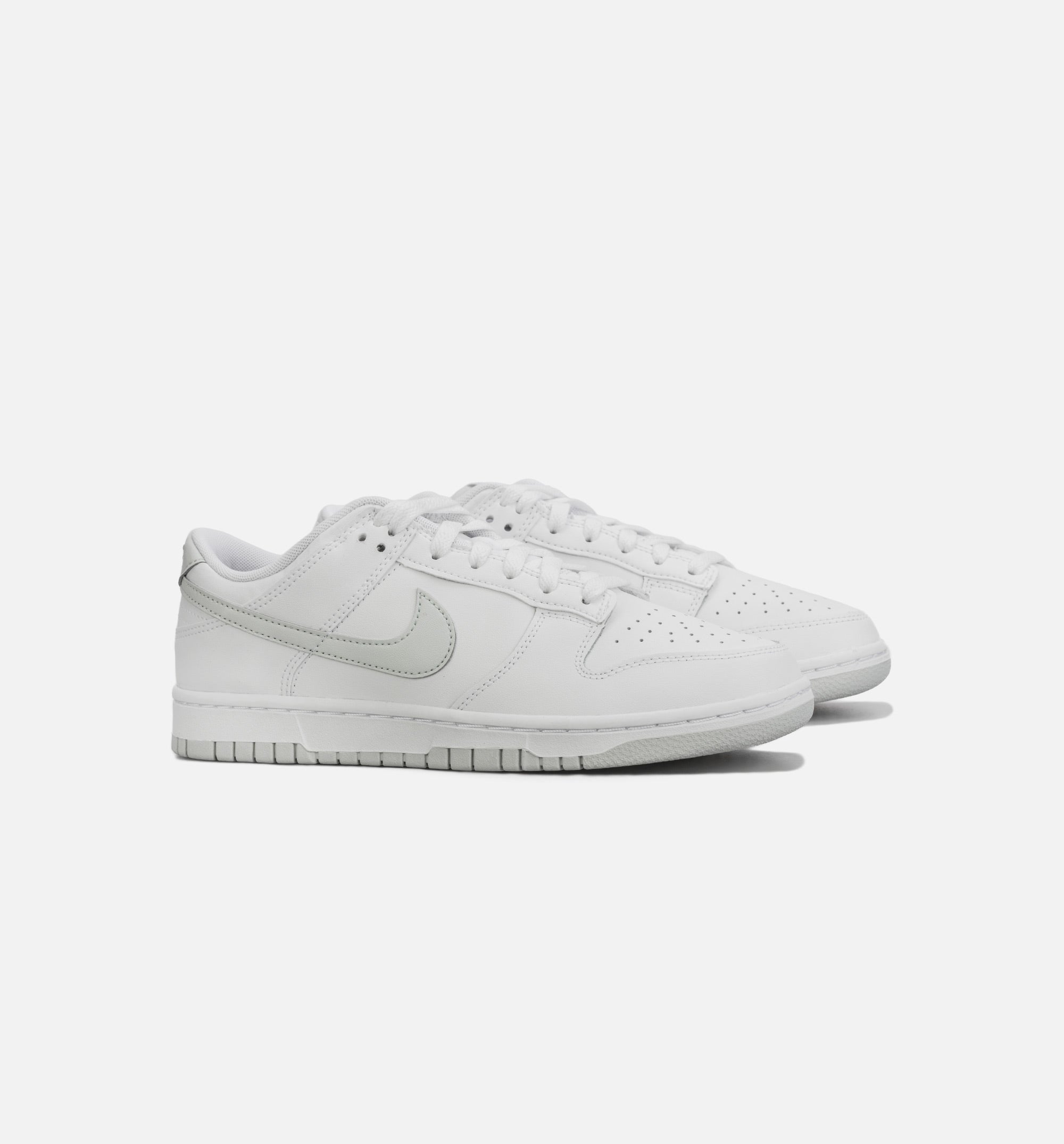 Dunk Low Pure Platinum Mens Lifestyle Shoe - White/Grey Limit One Per Customer