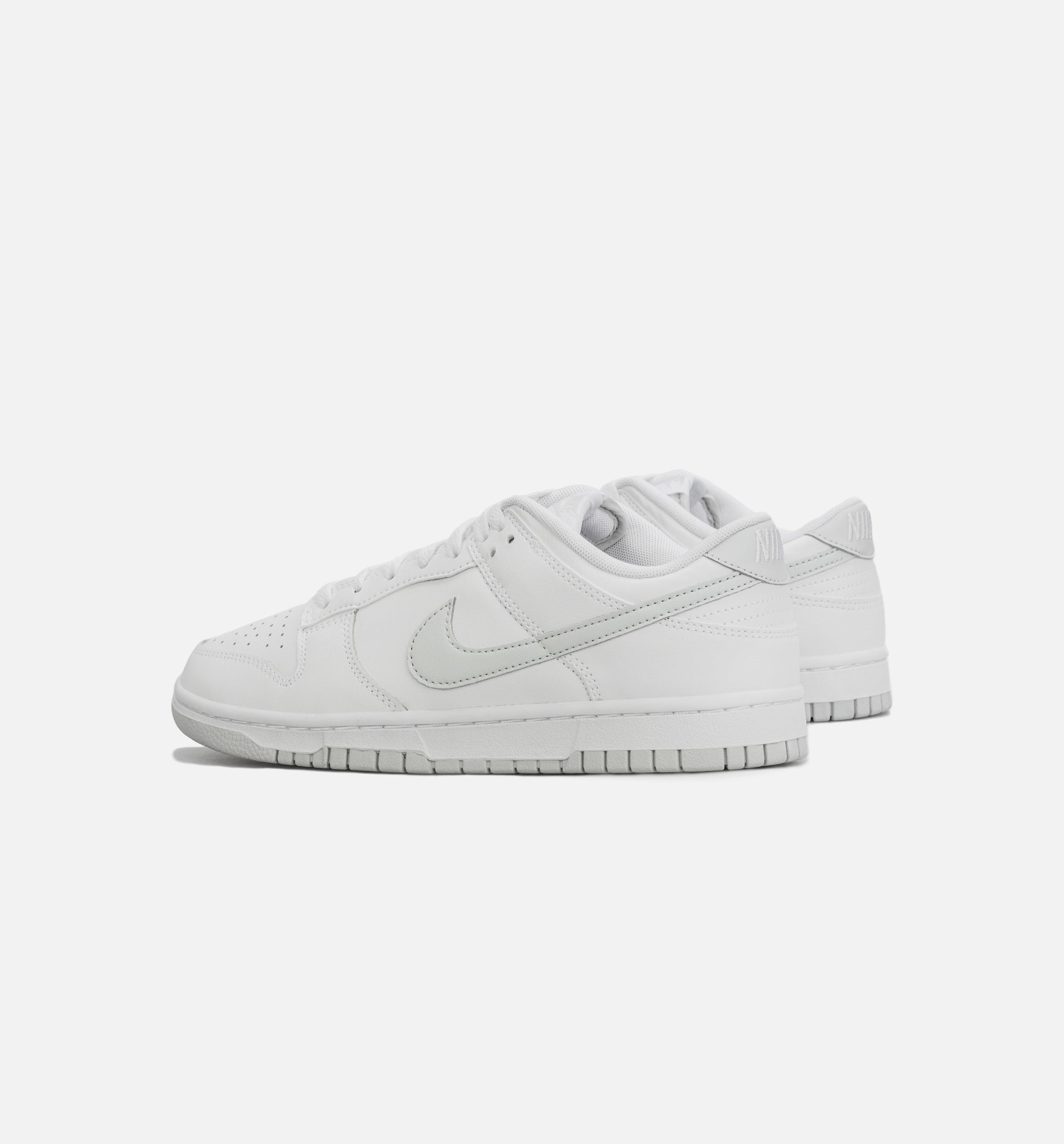 Dunk Low Pure Platinum Mens Lifestyle Shoe - White/Grey Limit One Per Customer