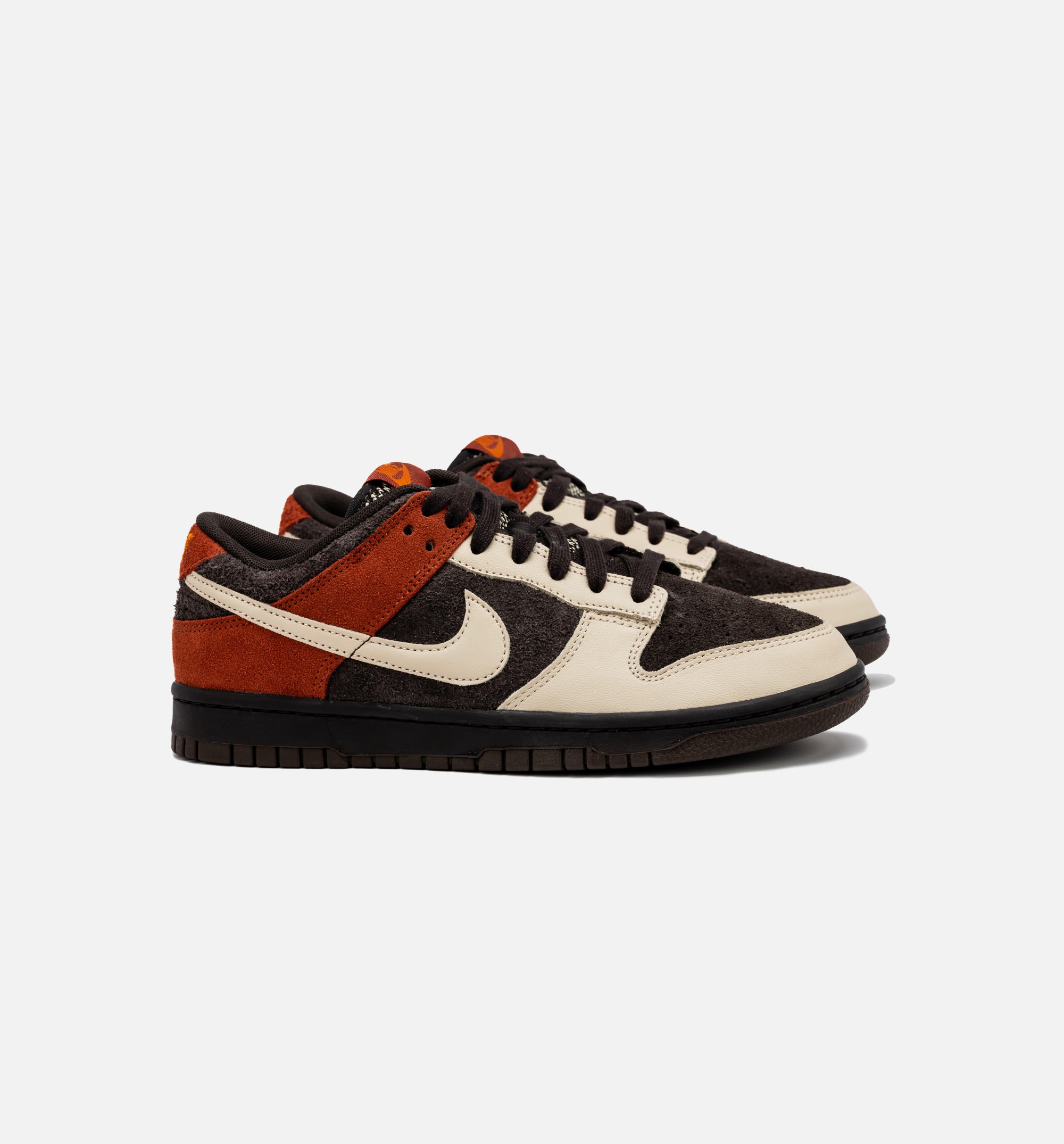 Dunk Low Red Panda Mens Lifestyle Shoe - Velvet Brown/Sanddrift/Rugged Orange