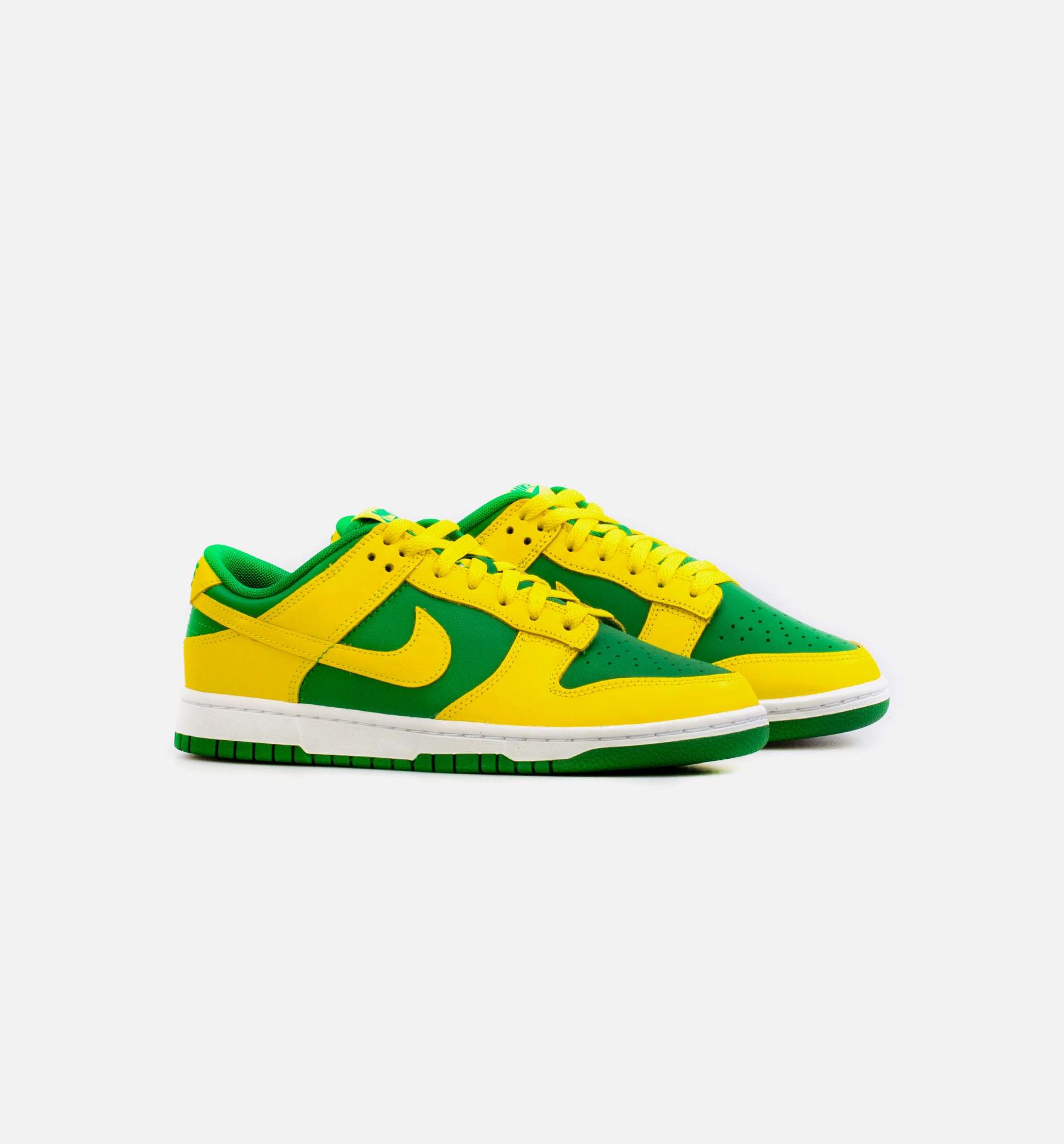 Dunk Low Reverse Brazil Mens Lifestyle Shoe - Yellow/Green Limit One Per Customer