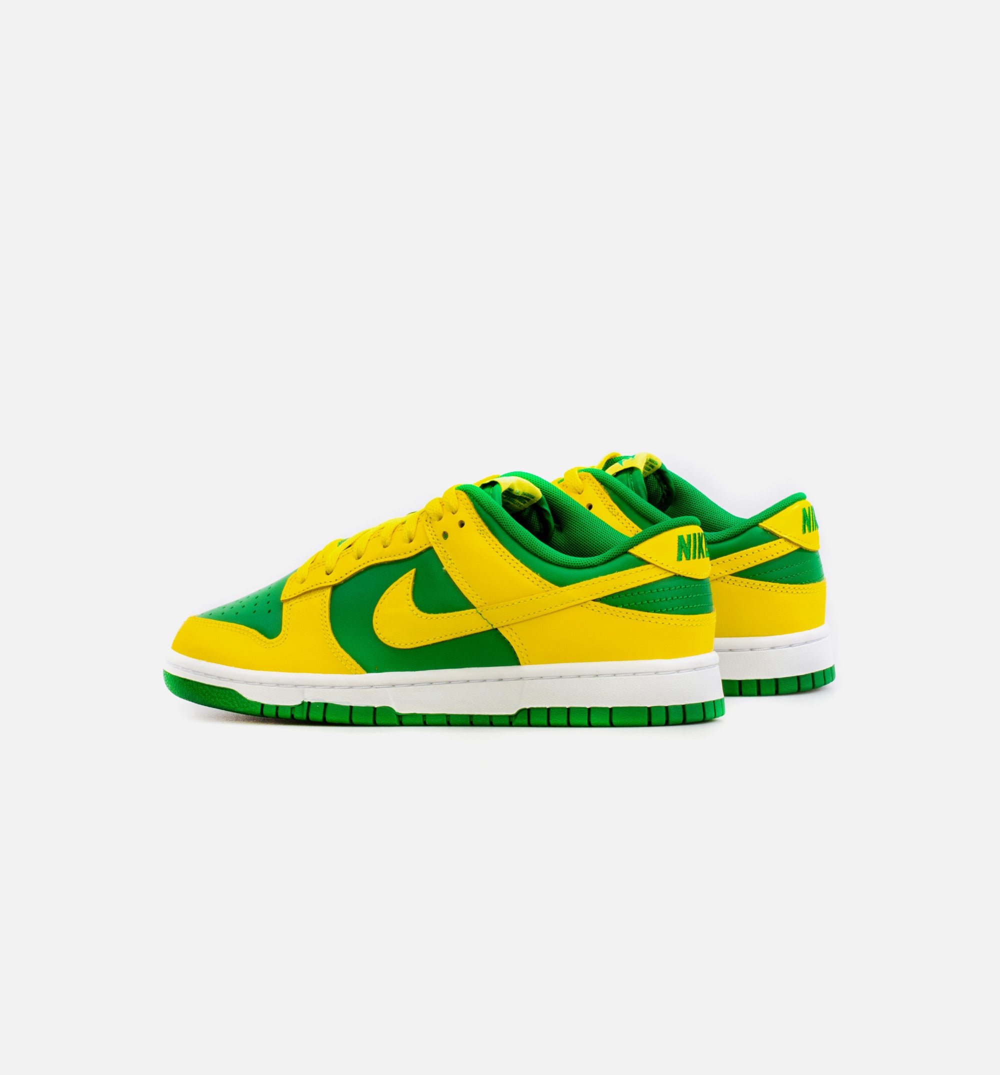 Dunk Low Reverse Brazil Mens Lifestyle Shoe - Yellow/Green Limit One Per Customer