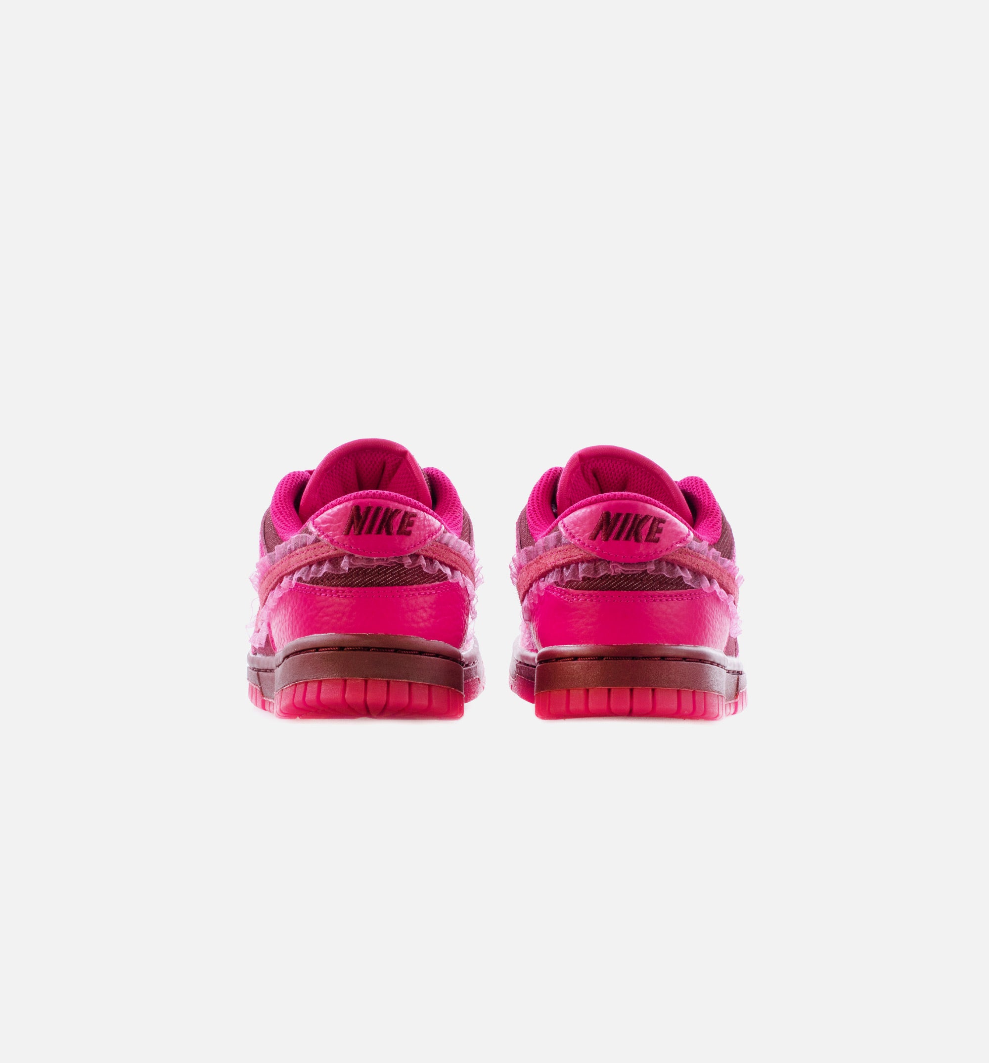 Dunk Low Valentine’s Day Womens Lifestyle Shoes -  Team Red/Pink Prime Limit One Per Customer