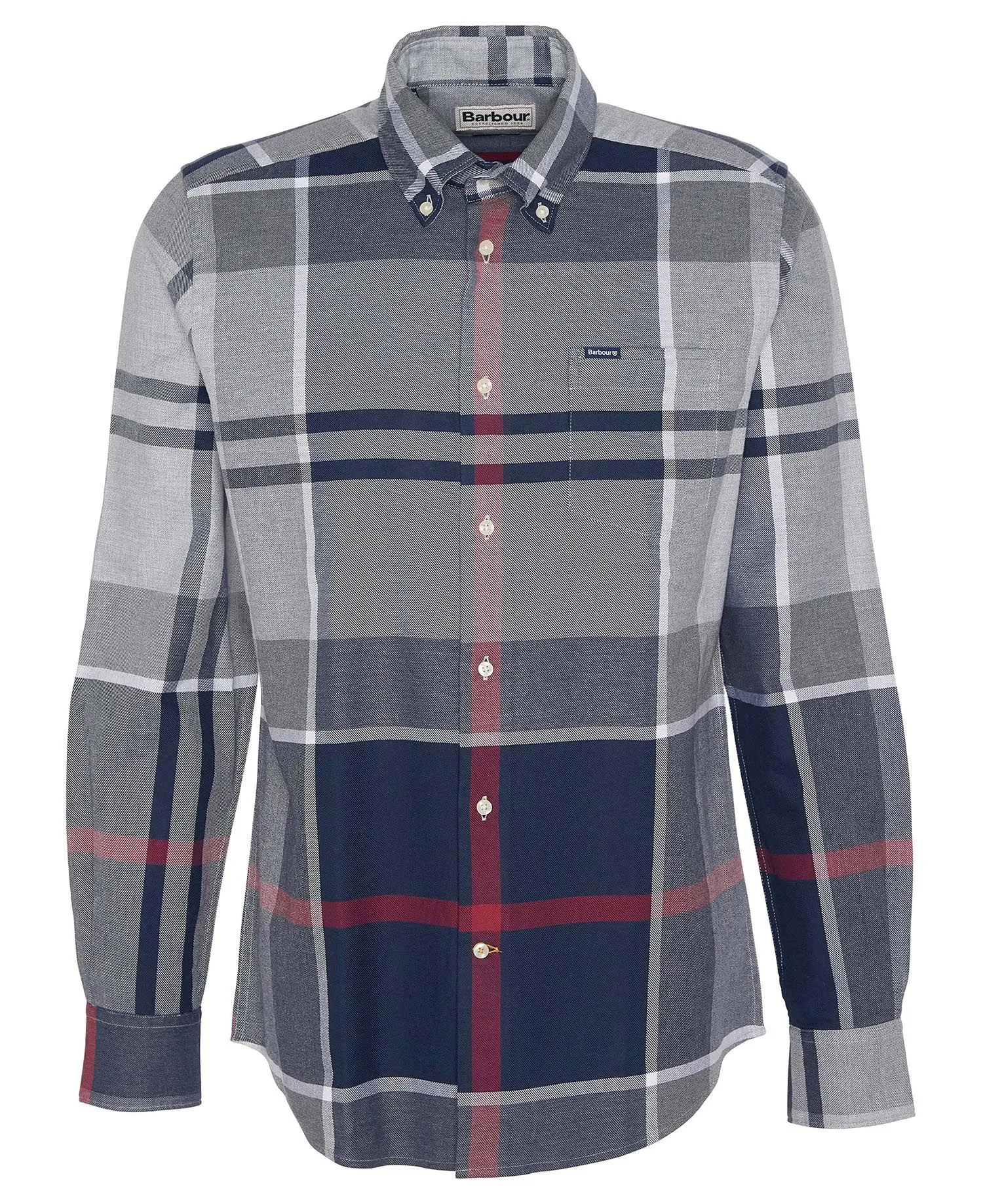  Dunoon Tailored Long-Sleeved Shirt     