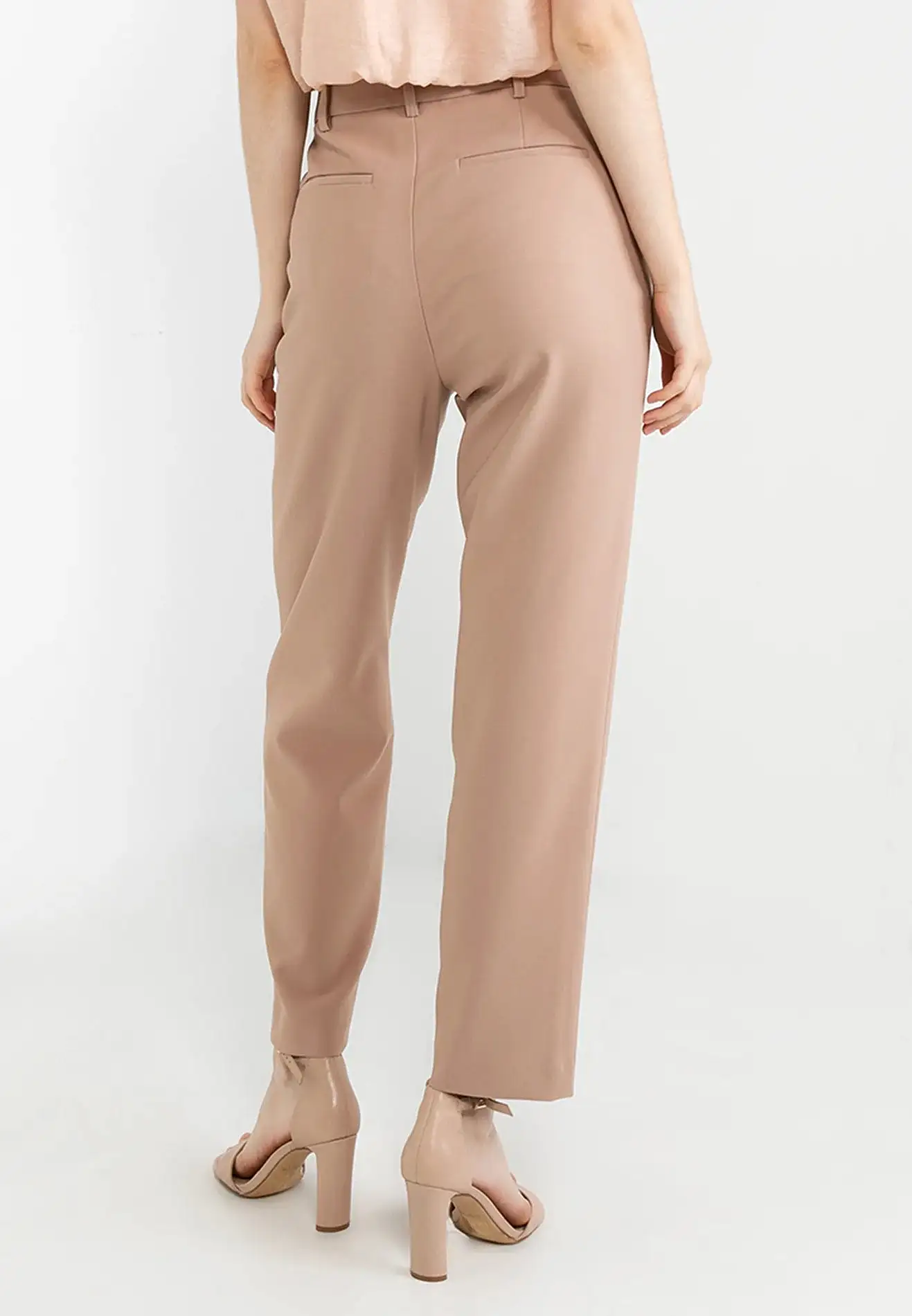 ELLE Apparel Streamline Elegance Straight Cut Pants