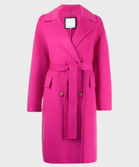 Emily in Paris Emily Cooper Pink Coat | Lily Collins Trench Coat