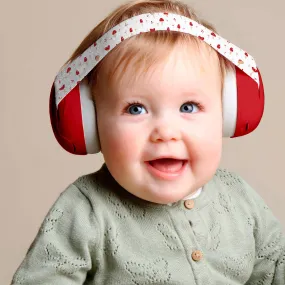 fdmt Baby Earmuffs - Scarlet Mushro  - Clement