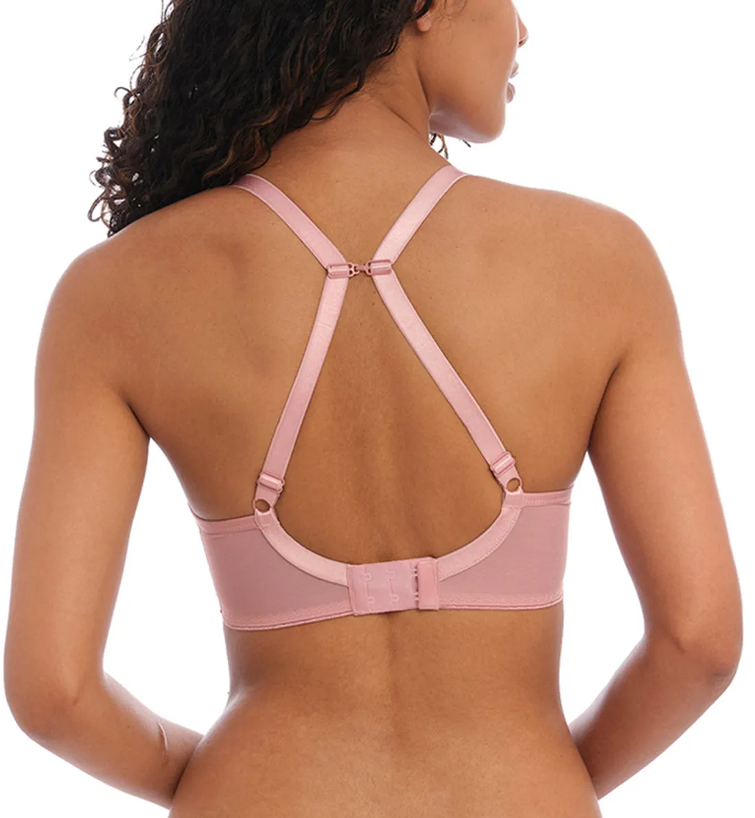 Freya Tailored Molded Plunge Underwire T-Shirt Bra (401131) - Ash Rose