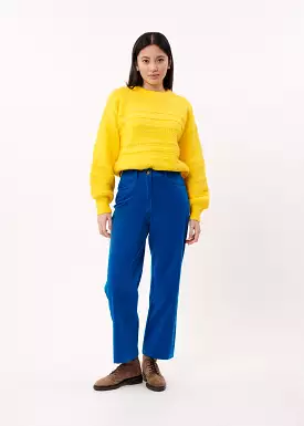 FRNCH Nelya Blue Trousers