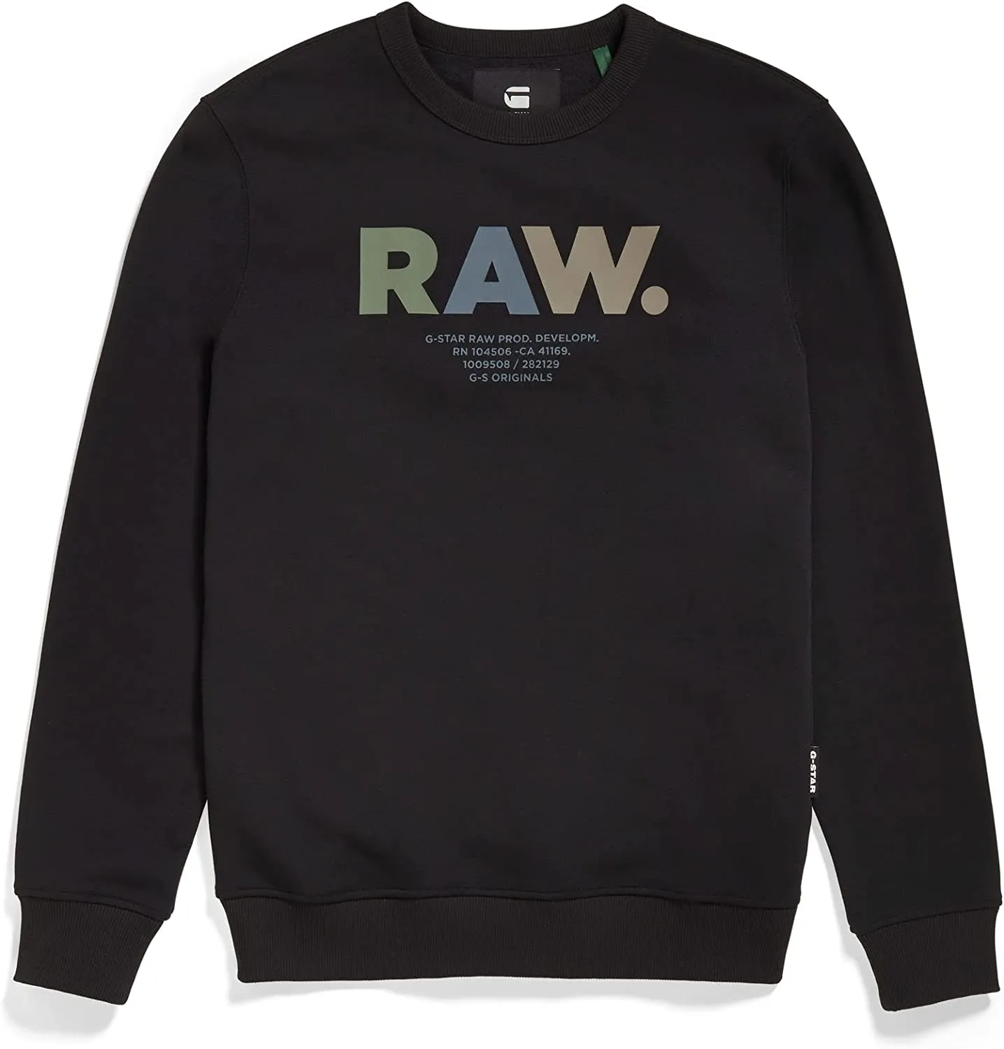 G-Star Raw Men's Premium Graphic Crew Neck Sweatshirt