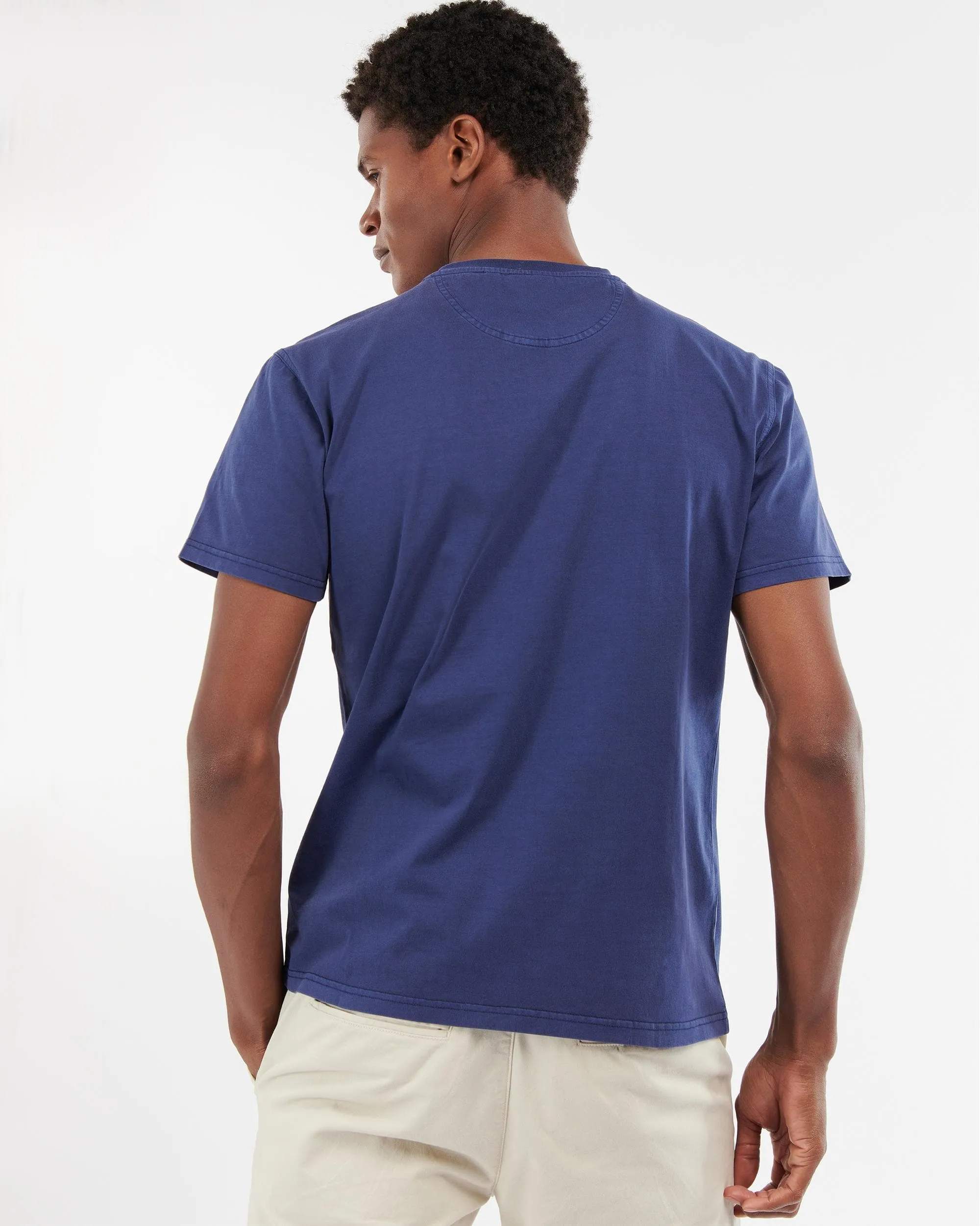 Garment Dyed Mens Tailored T-Shirt