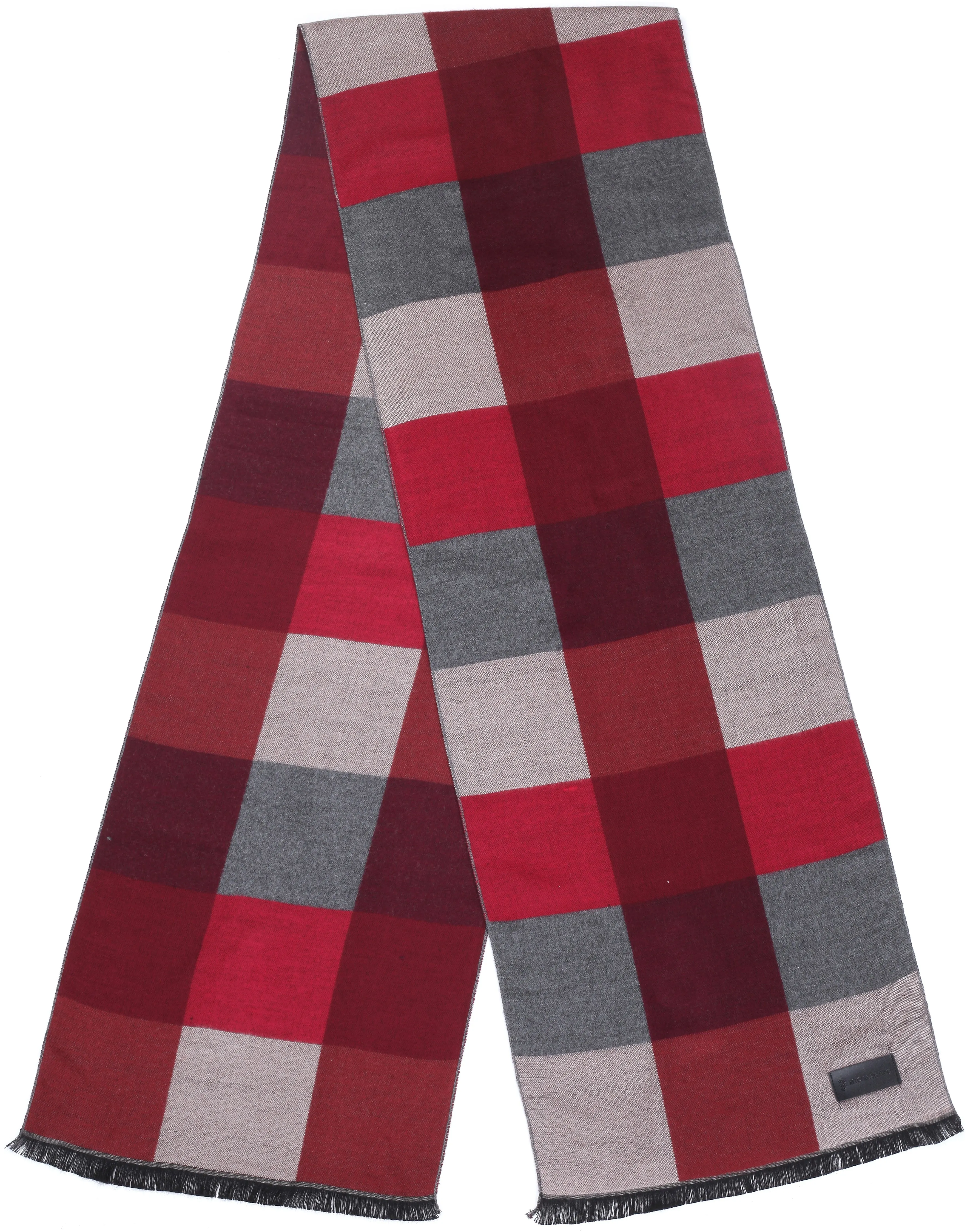 Gingham Tartan Winter Scarf