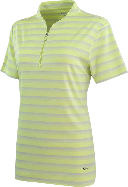 Greg Norman Ladies LAB Stripe Polo