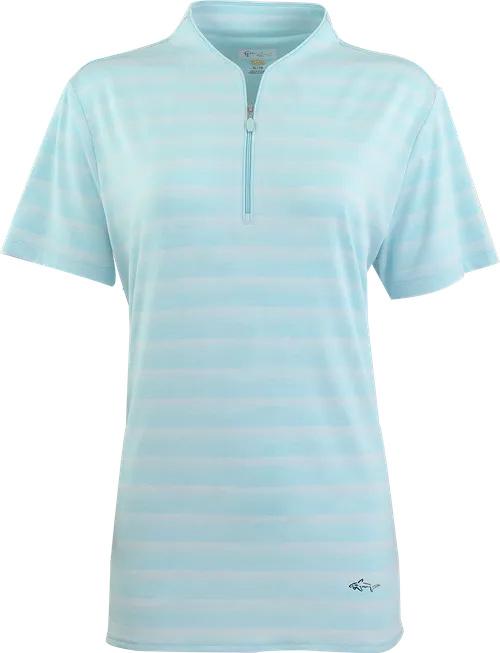 Greg Norman Ladies LAB Stripe Polo