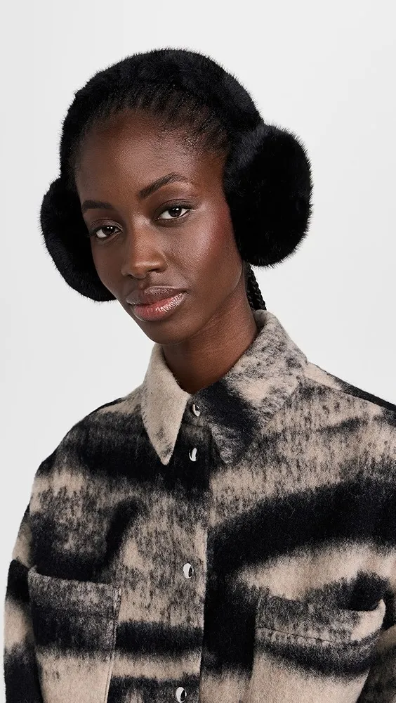 Hat Attack   Faux Fur Earmuffs 