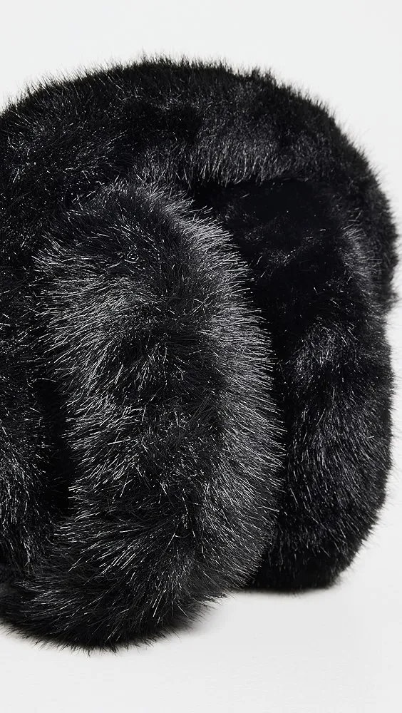 Hat Attack   Faux Fur Earmuffs 