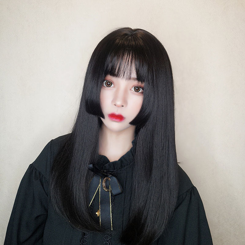 HIME CUT MEDIUM LONG STRAIGHT WIG BY31095