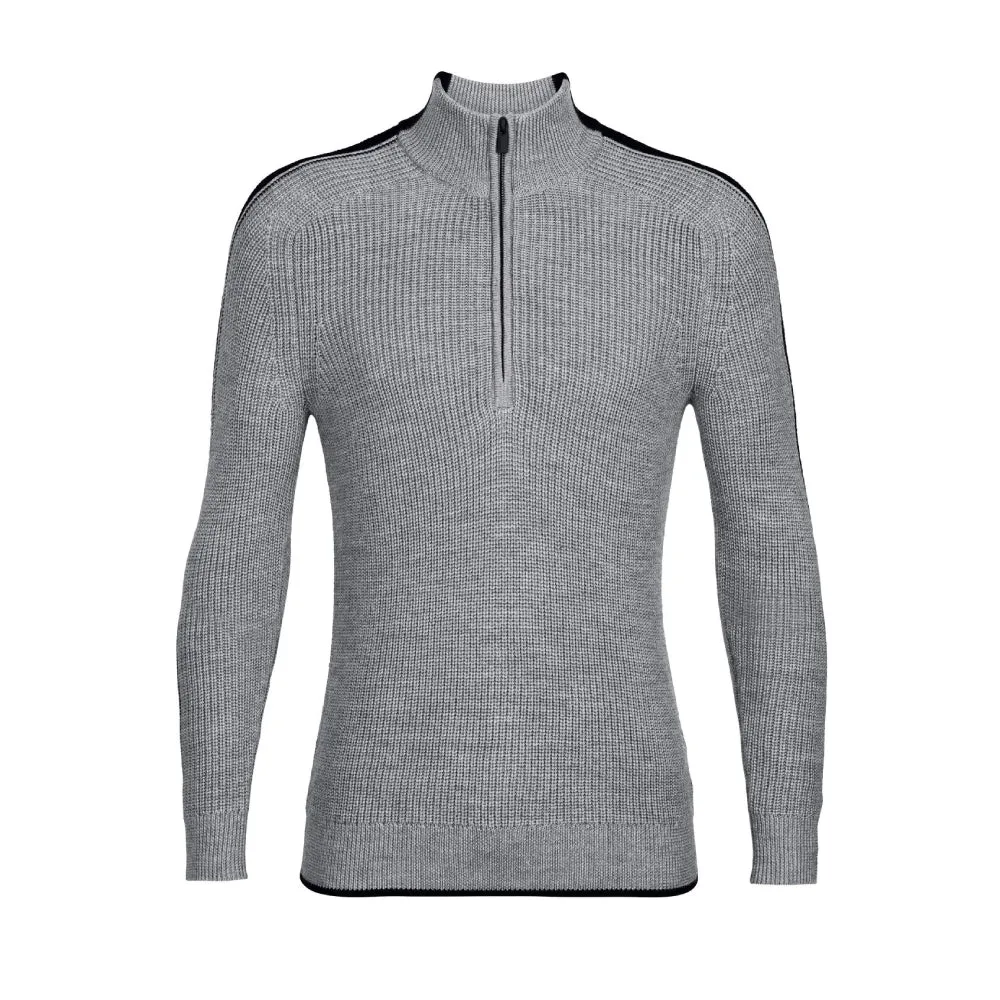 Icebreaker Lodge Mens Half Zip Sweater