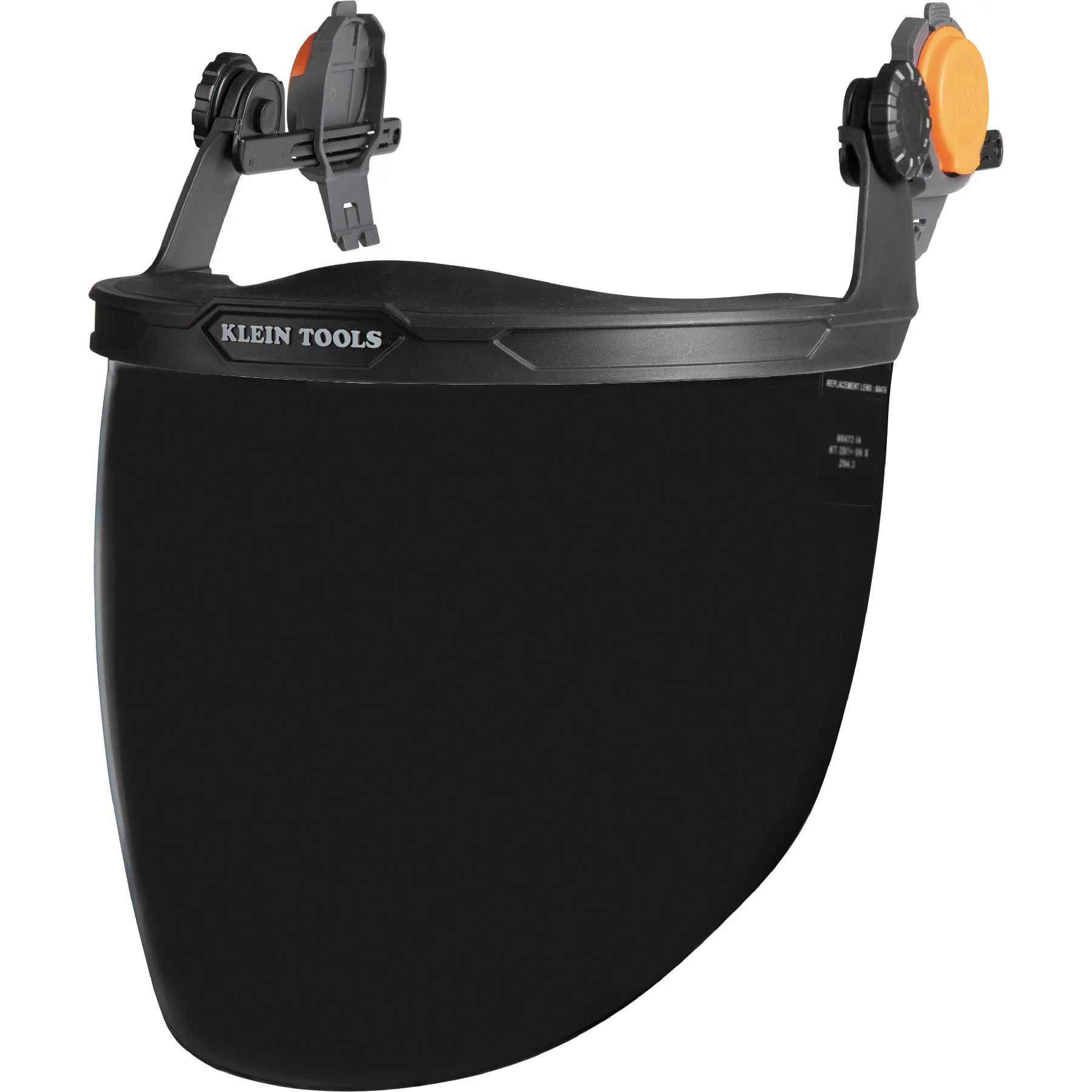 Klein Face Shield, Safety Helmet and Cap-Style Hard Hat, Gray Tint #60473