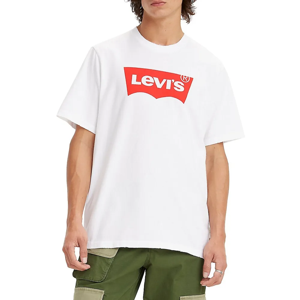 Levi's Premium Relaxed-Fit Batwing Logo Graphic T-Shirt